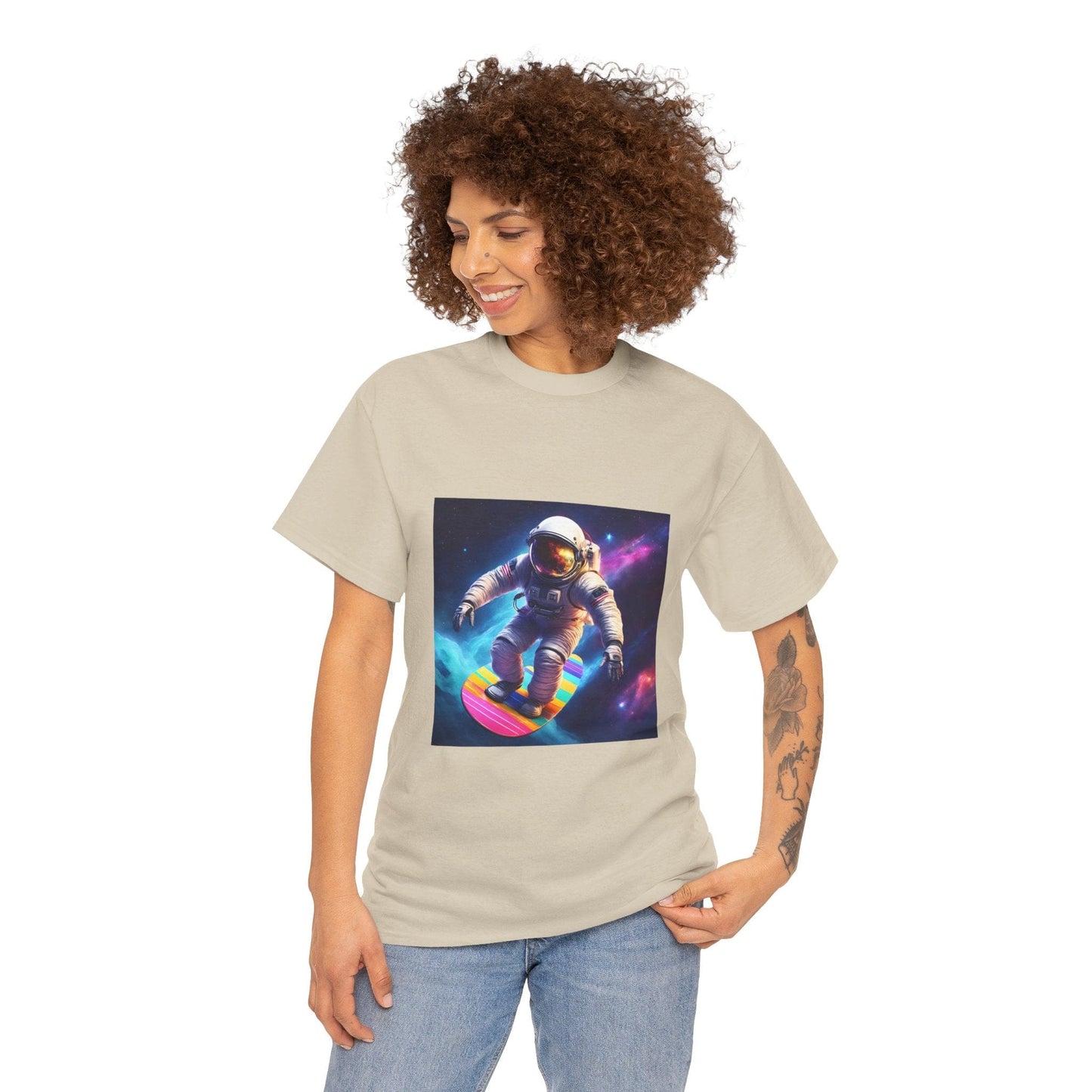 Astronaut Space Surfing - Flashlander Gym Shirt