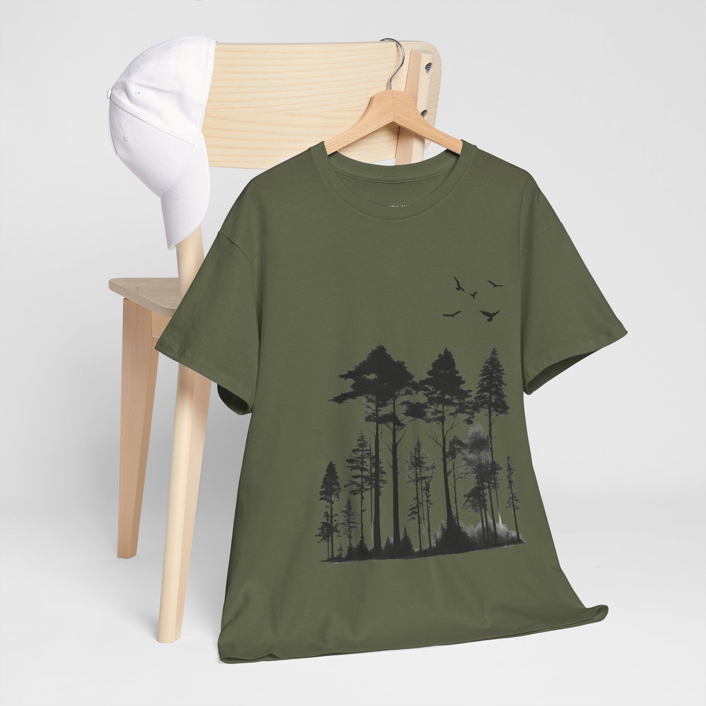 T-shirt de sport Pine Tree Forest Flashlander