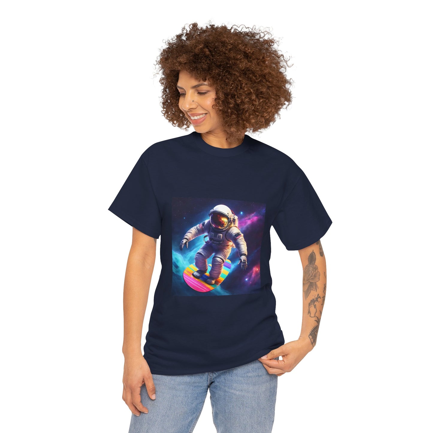 Astronaut Space Surfing - Flashlander Gym Shirt