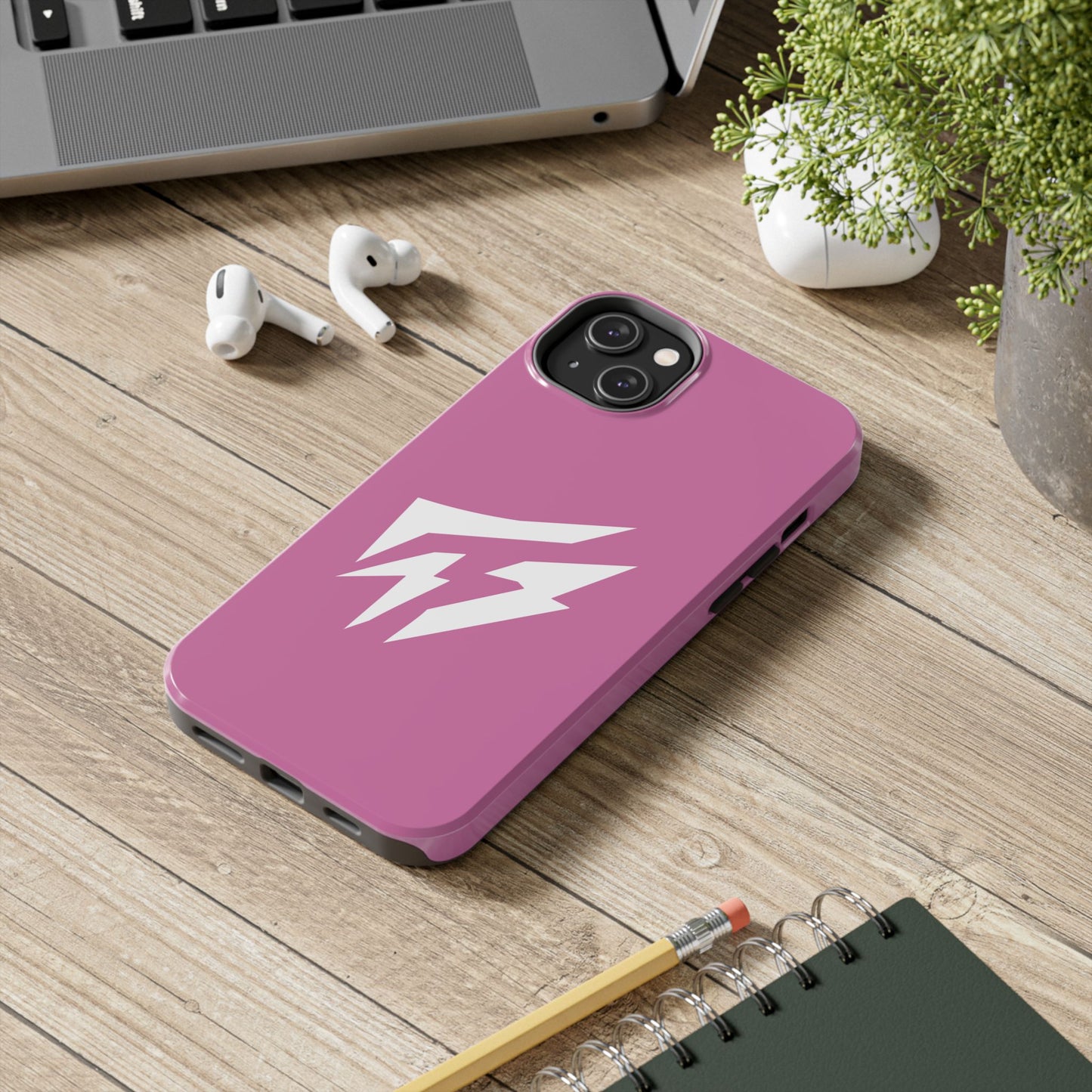 Flashlander Thunders Tough Phone Cases for all Iphone and Samsung Galaxy Light Pink