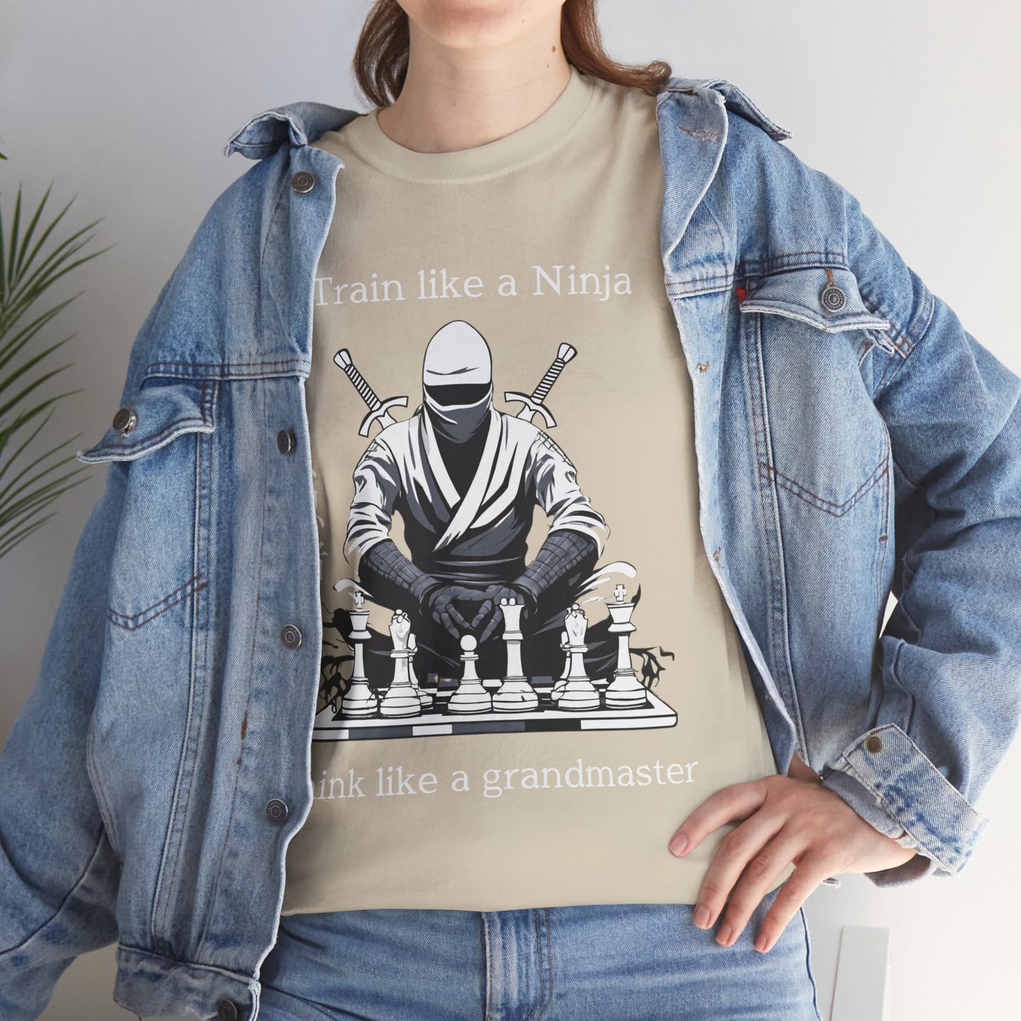 Entraînez-vous comme un ninja, pensez comme un grand maître - T-shirt de sport Flashlander