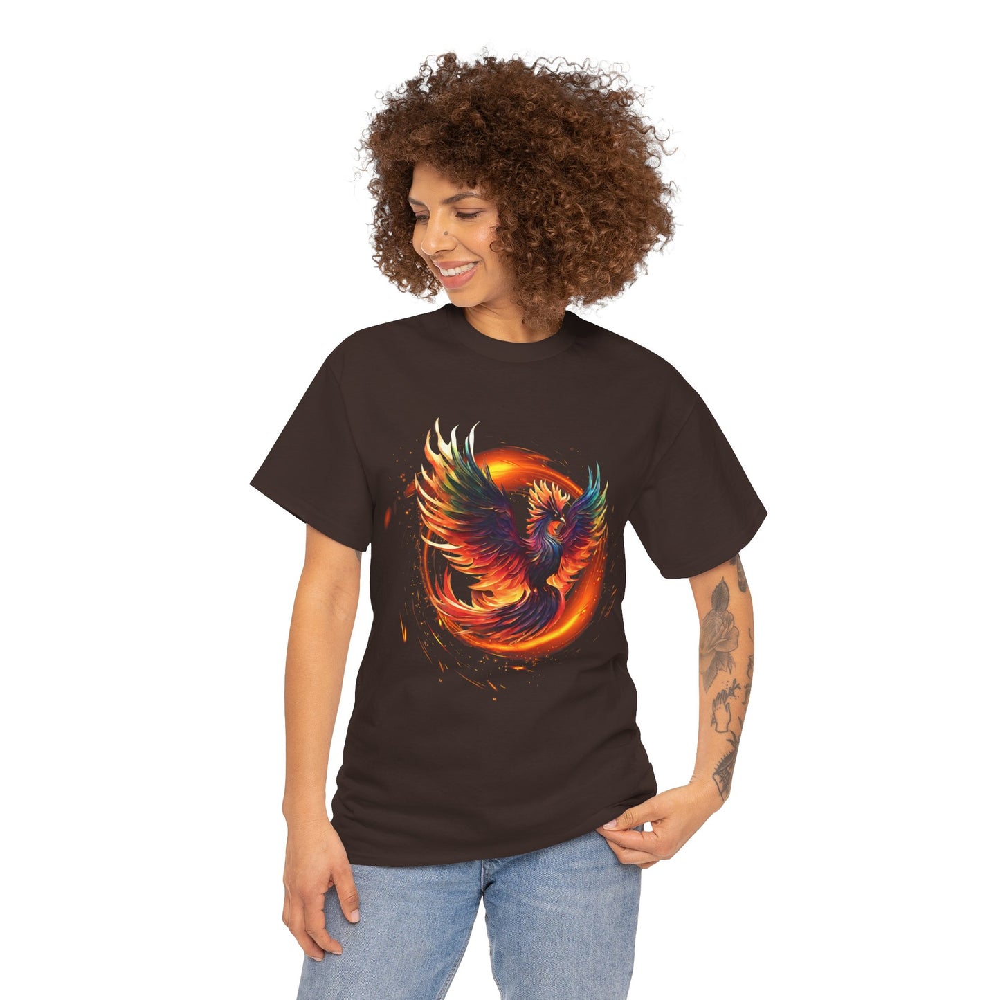 Phoenix Rising from Ashes Flashlander Gym Shirt