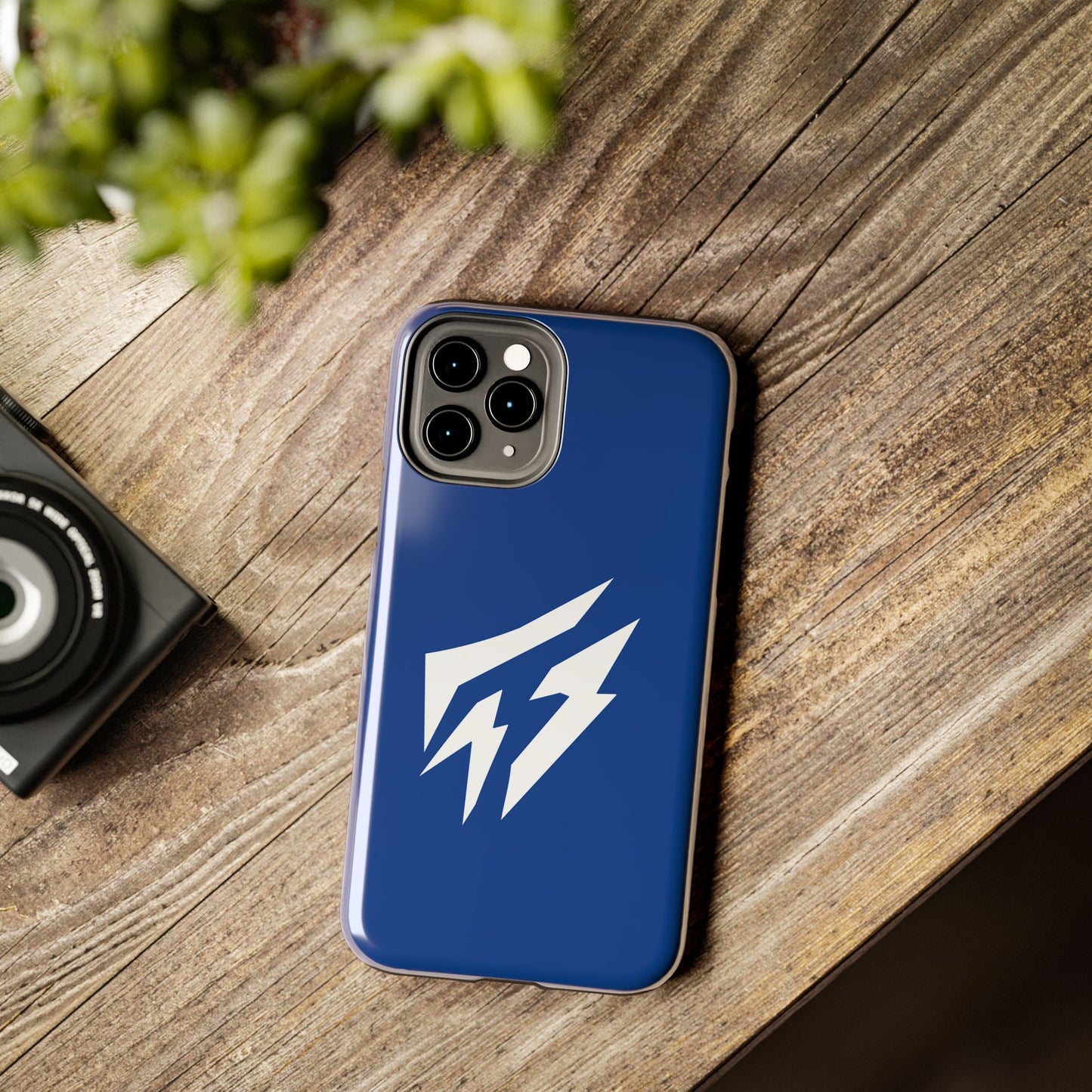 Flashlander Thunders Tough Phone Cases for all Iphone and Samsung Galaxy Dark Blue