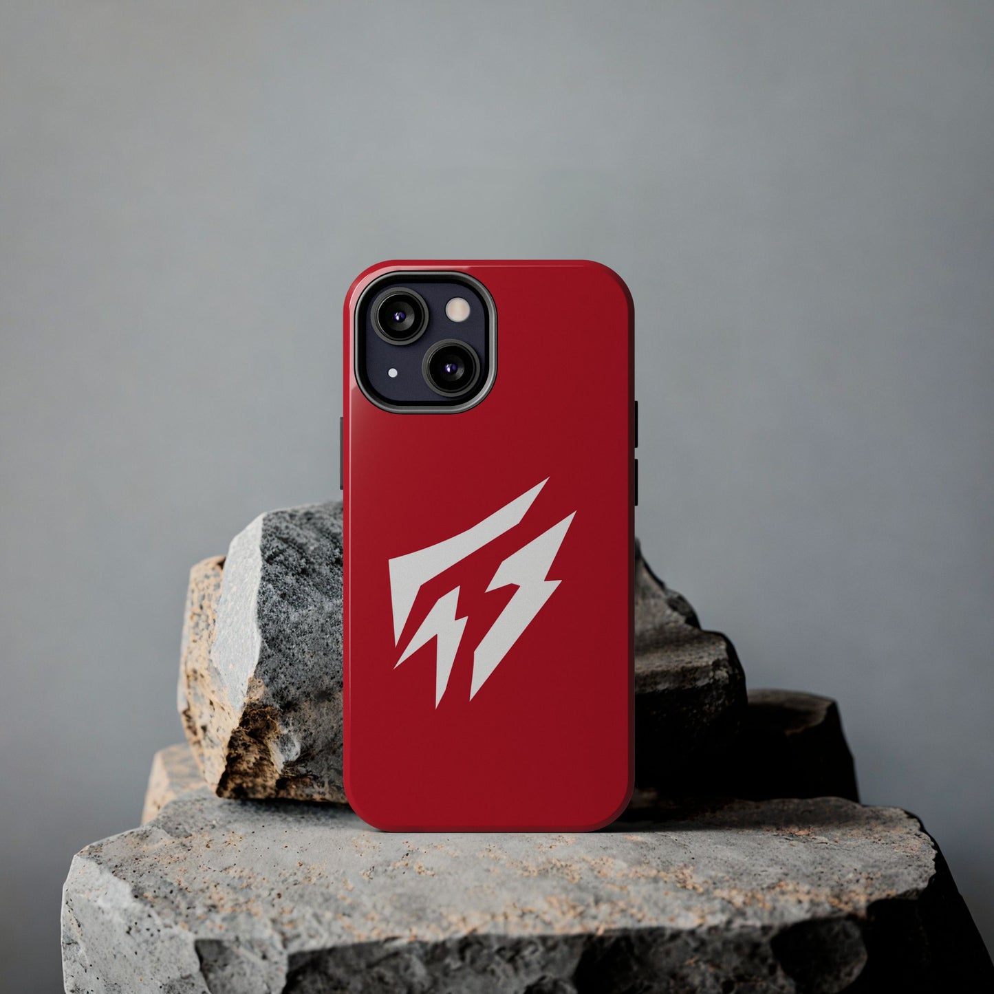 Flashlander Thunders Tough Phone Cases for all Iphone and Samsung Galaxy Dark Red