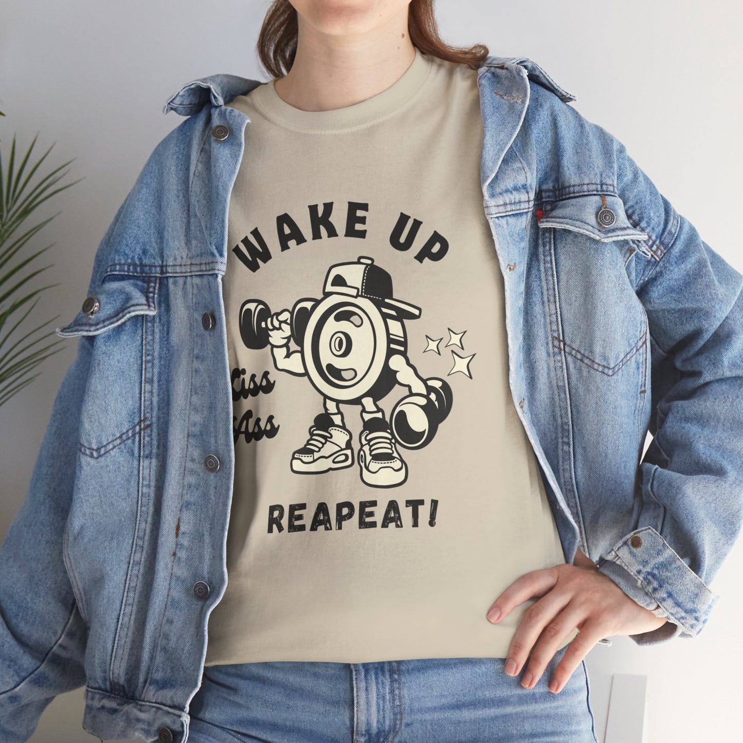 Wake Up Kiss Ass Reapeat - Flashlander Gym Shirt