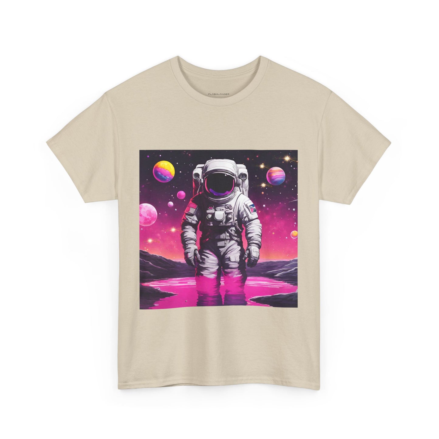 Astronaut Exploring New Worlds Flashlander Gym Shirt