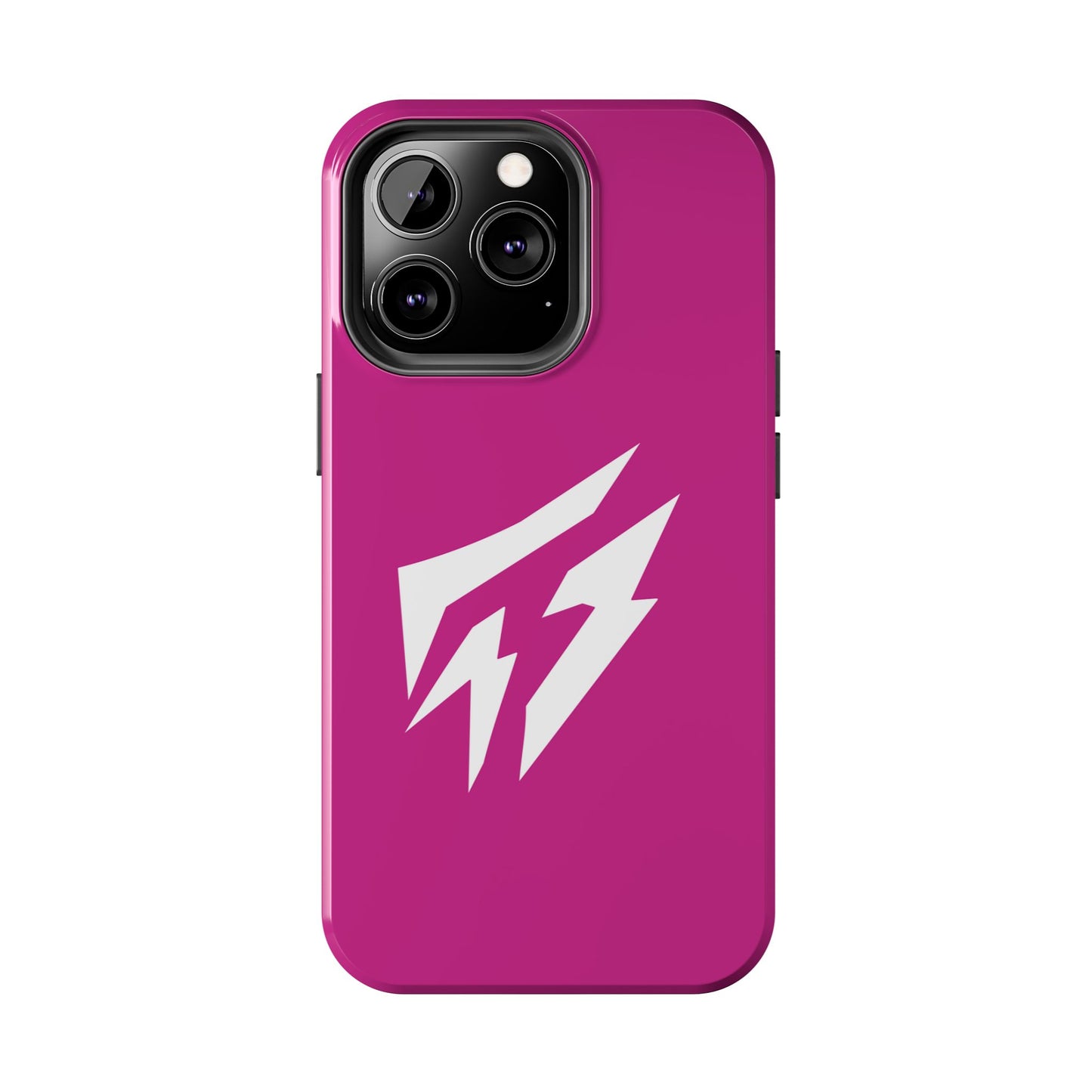 Flashlander Thunders Tough Phone Cases for all Iphone and Samsung Galaxy Dark Pink