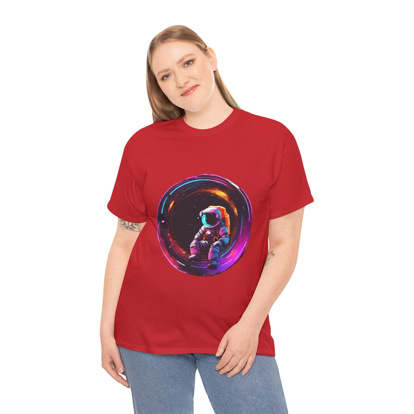 Astronaut's Black Hole Flashlander Gym Shirt