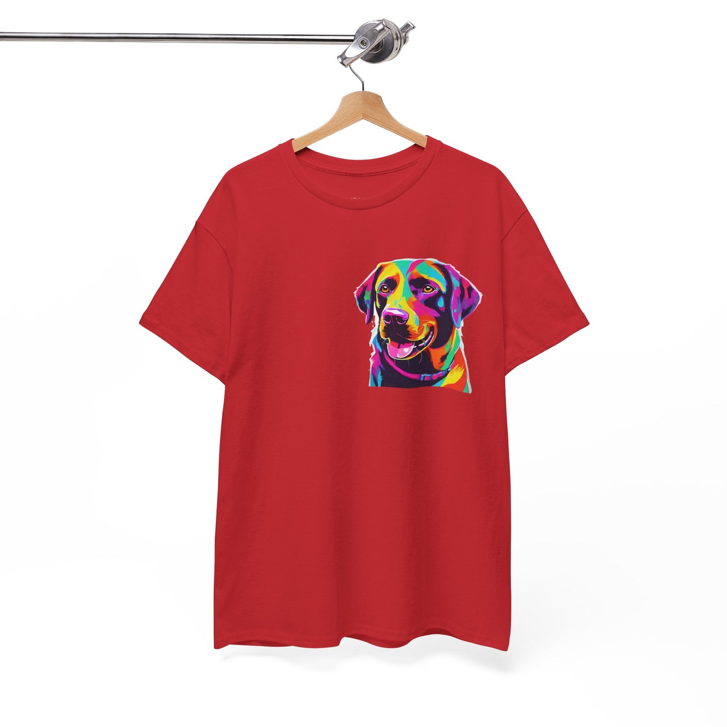 Pop Art Lab Dog in the Heart Flashlander Gym Shirt