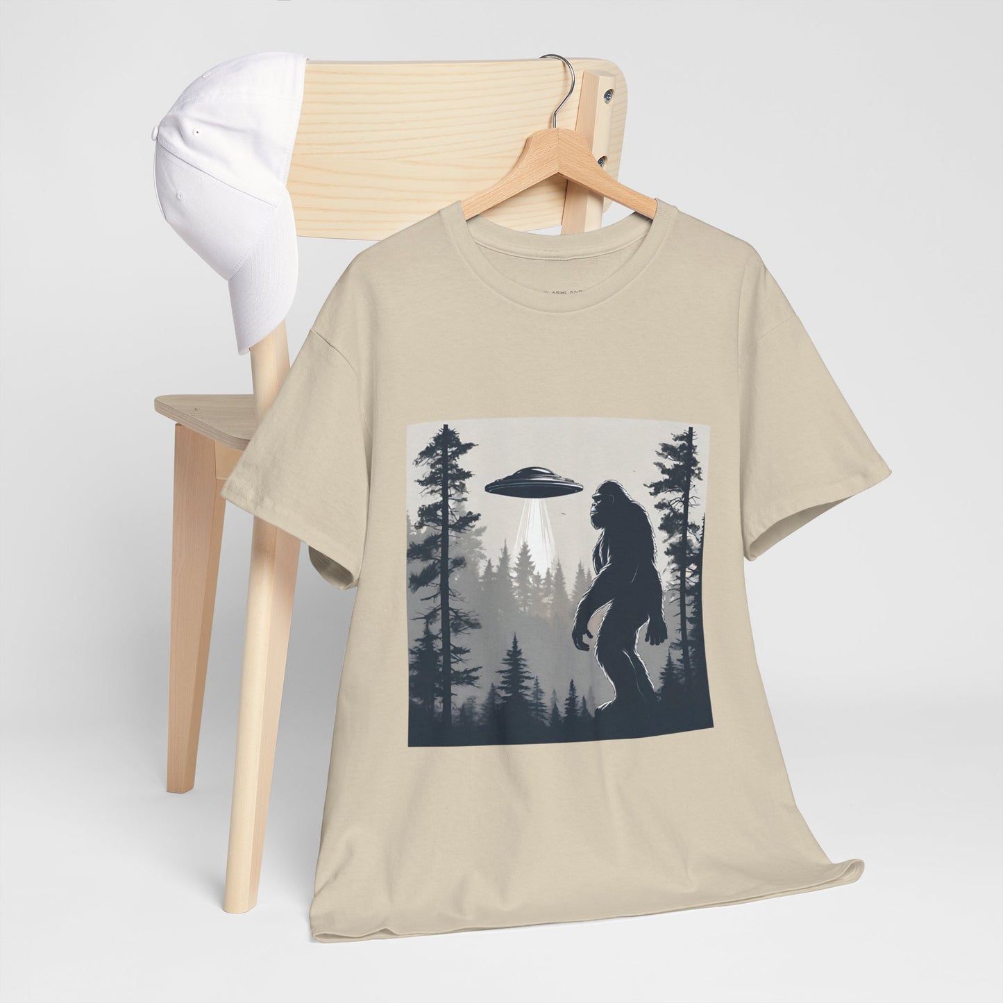 Sasquatch rencontre Bigfoot et OVNI - T-shirt de sport Flashlander