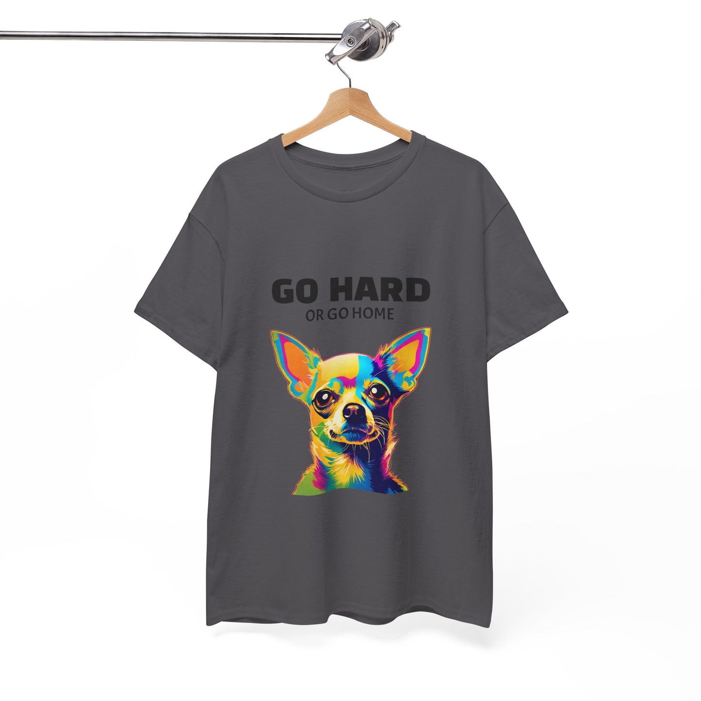 Chihuahua Dog Pop Art - Go Hard or Go Home Flashlander Gym Shirt