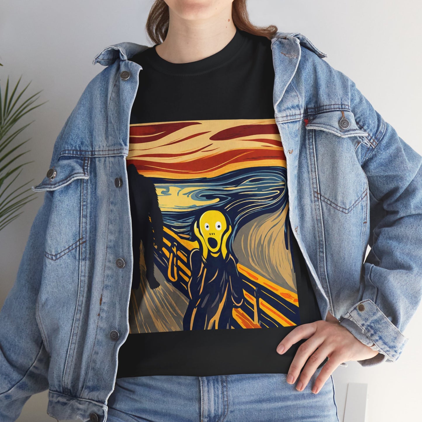 The Scream Meets Bigfoot A Startling Encounter - Flashlander Gym Shirt