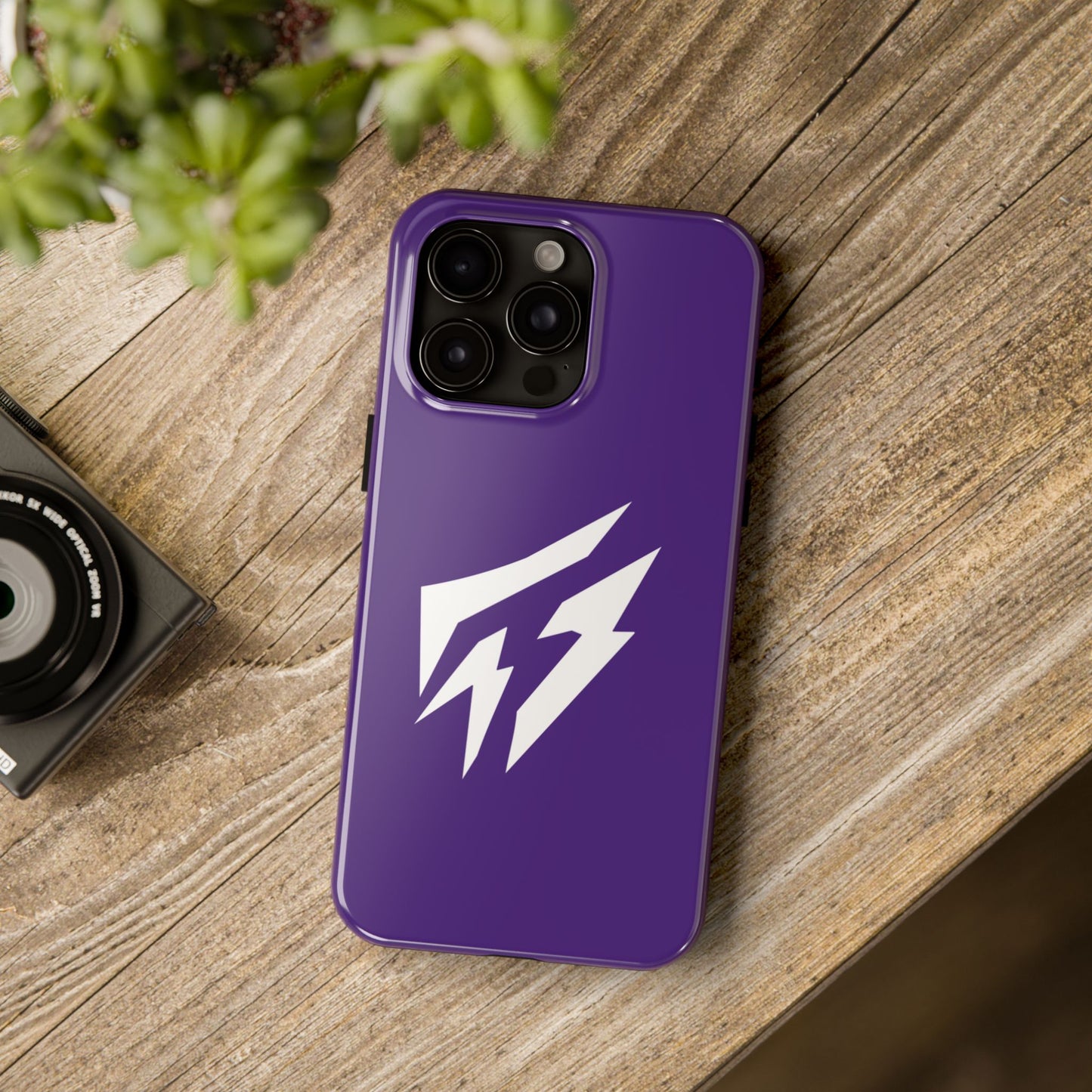 Flashlander Thunders Tough Phone Cases for all Iphone and Samsung Galaxy Purple