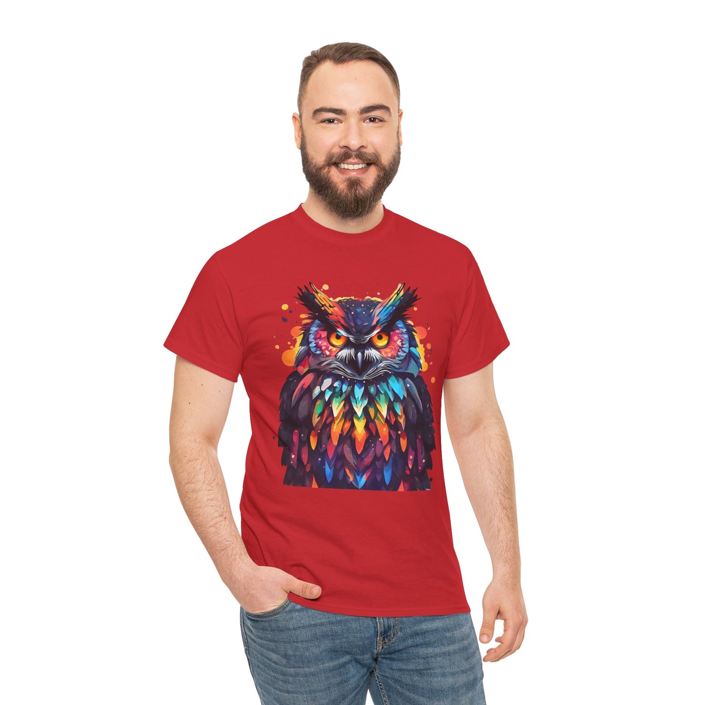 T-shirt de sport Flashlander à plumes de hibou Symphony