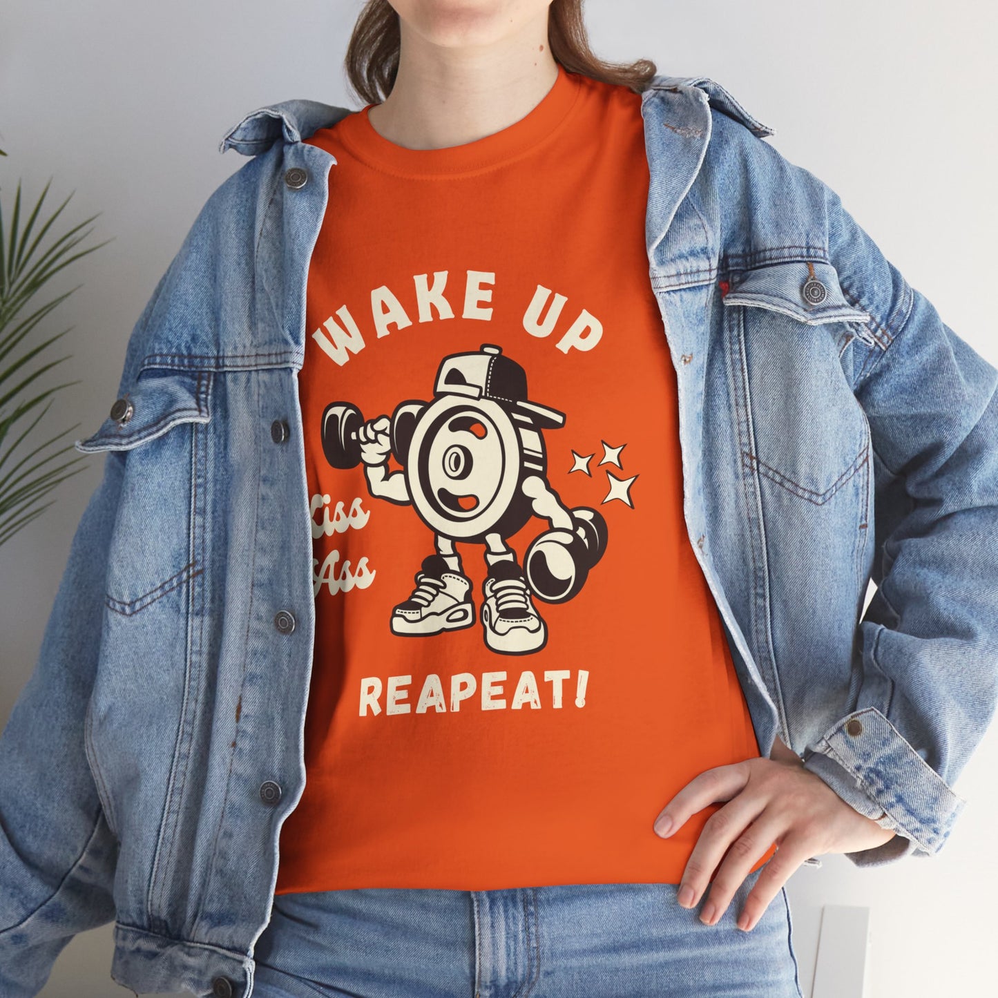 Wake Up Kiss Ass Reapeat - Flashlander Gym Shirt