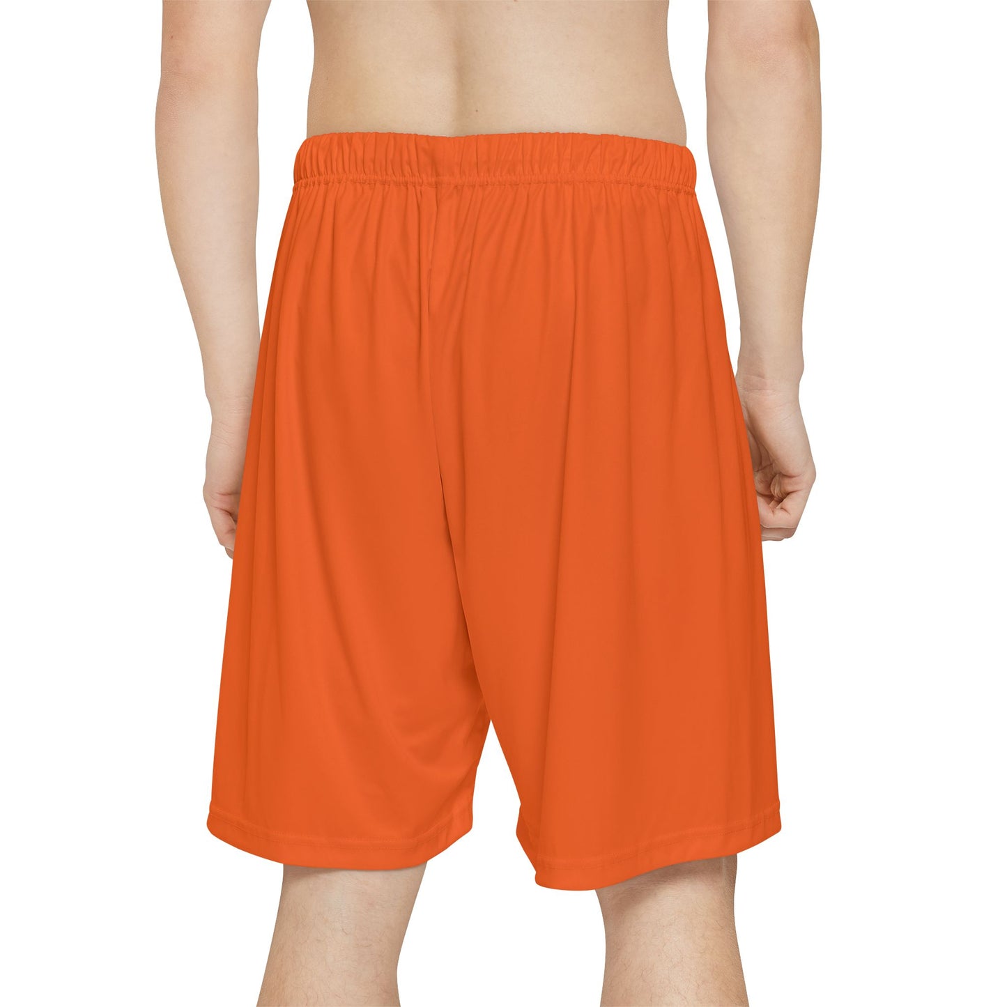 Flashlander ALG Performance Men’s Sports Shorts (AOP) Orange