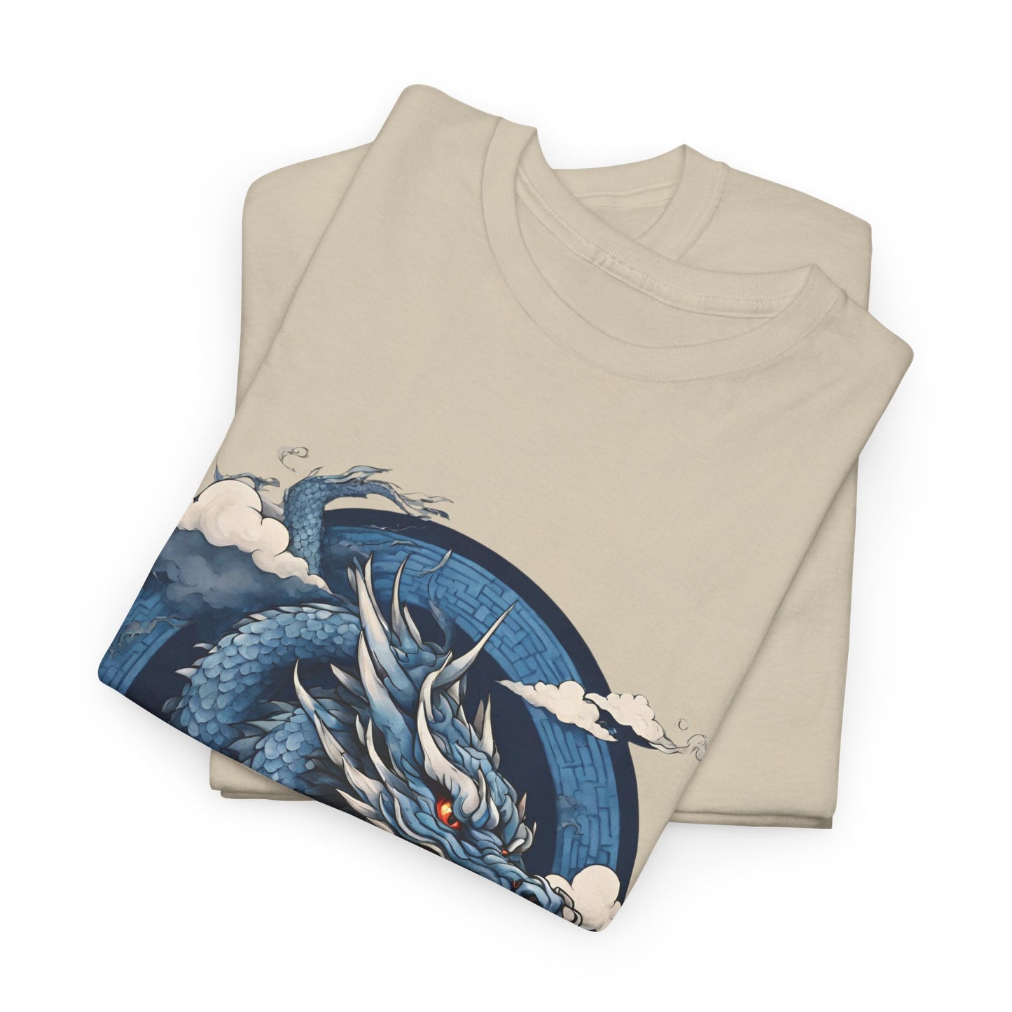 Dragon bleu japonais - T-shirt de sport Flashlander