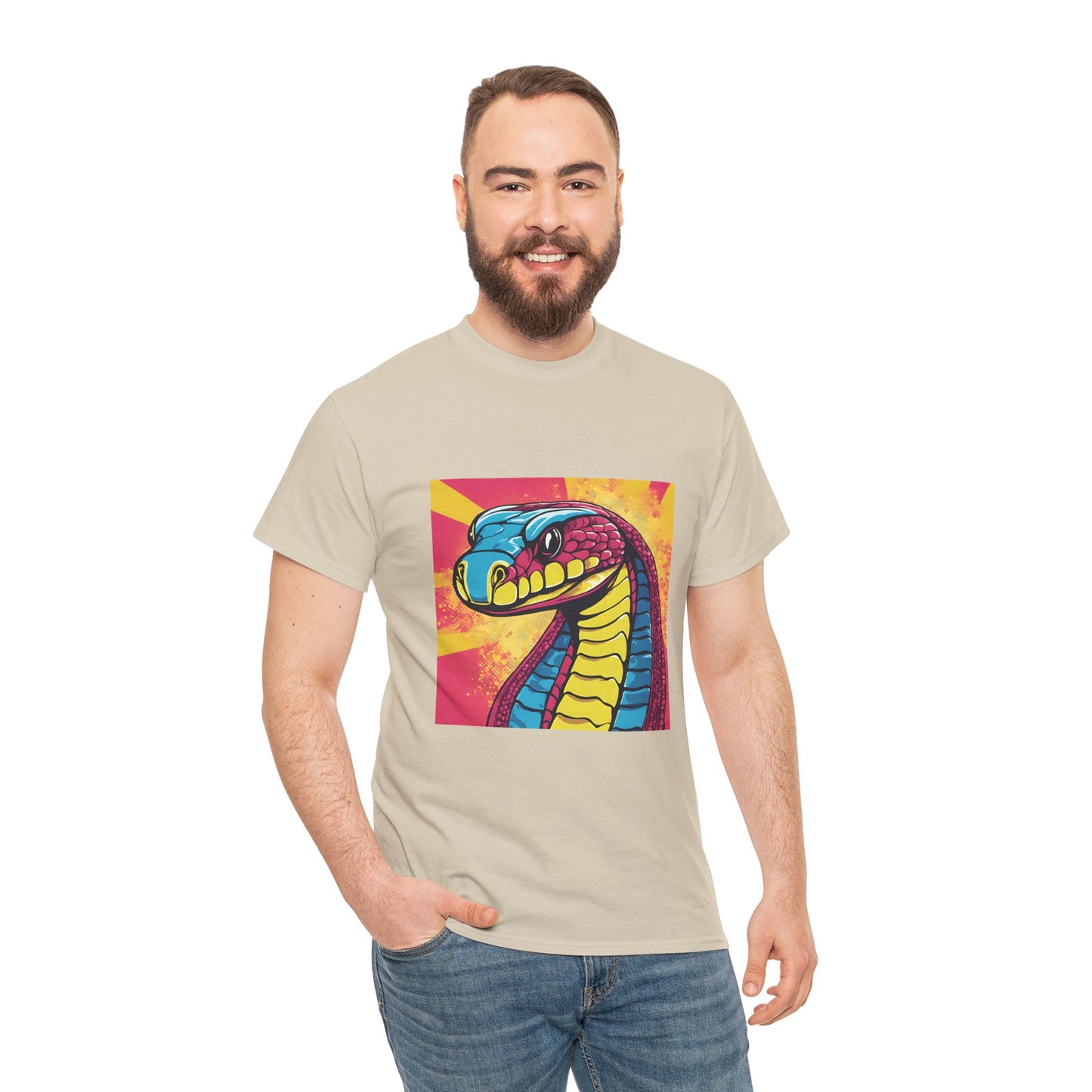 Cobra Snake Pop Art - Flashlander Gym Shirt