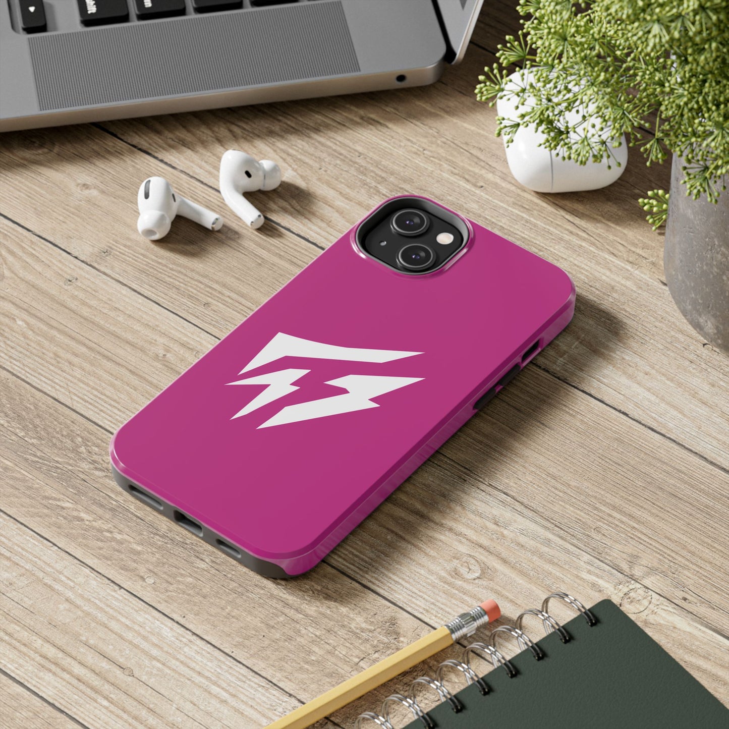 Flashlander Thunders Tough Phone Cases for all Iphone and Samsung Galaxy Dark Pink