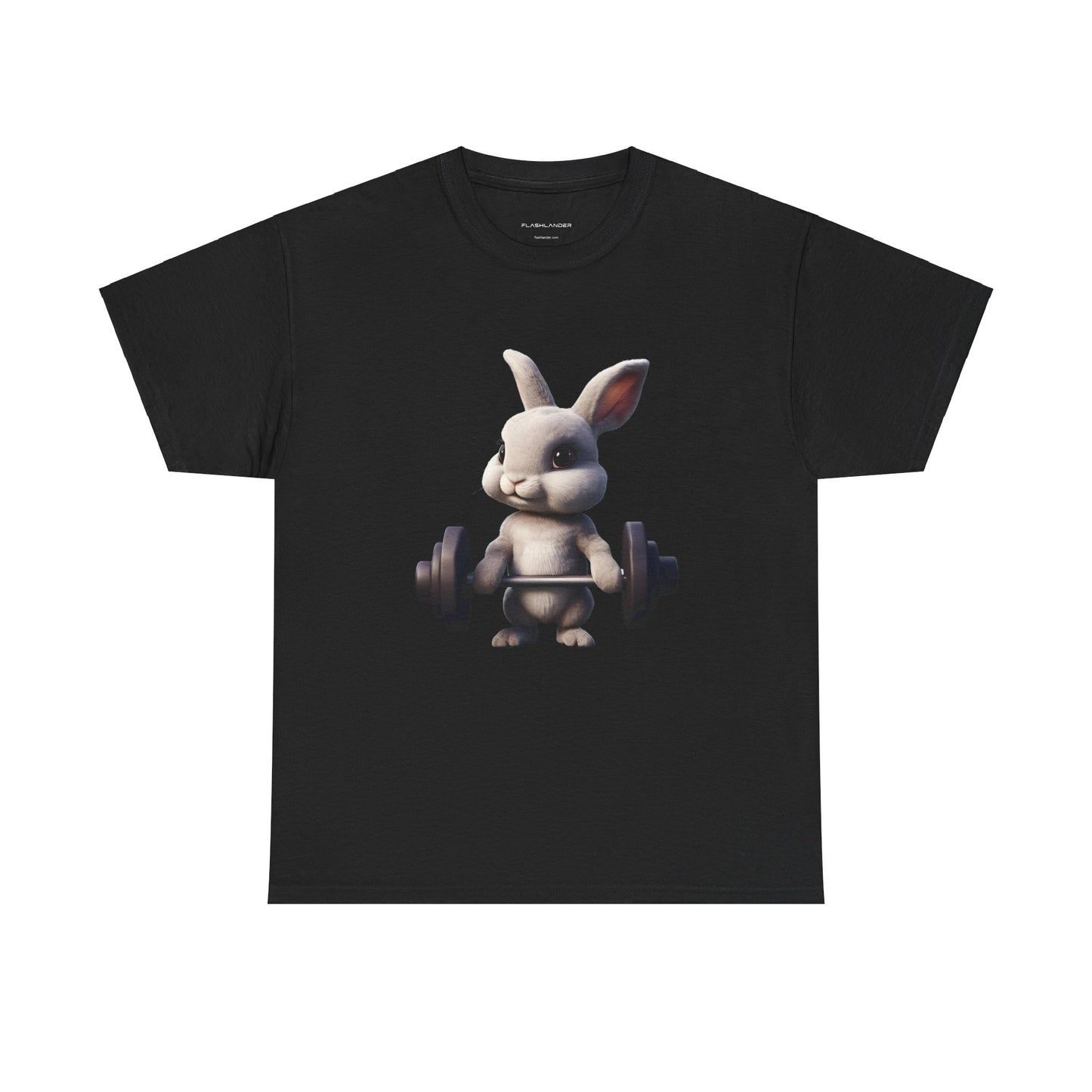 Camiseta deportiva de Flashlander con diseño de Bunny Lifting