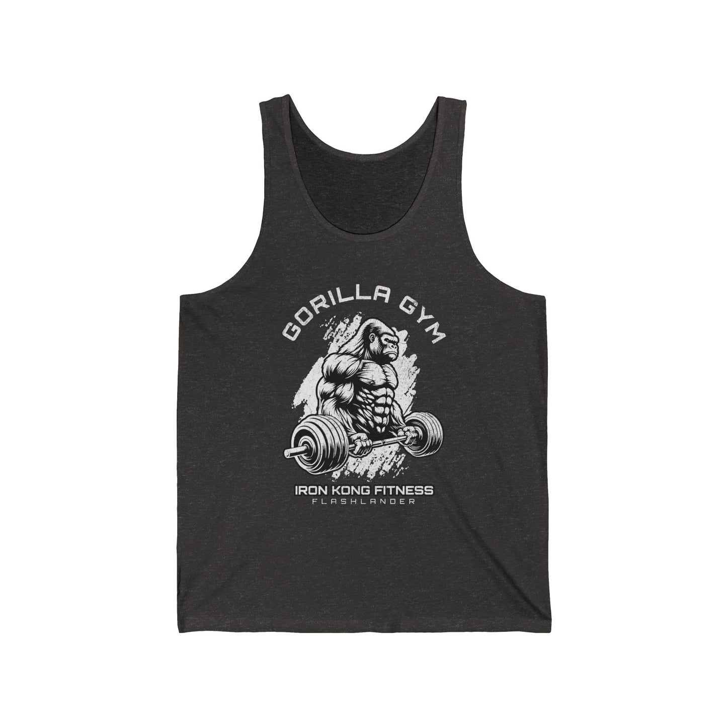 Gorilla Gym Flashlander Bodybuilding Cotton Unisex Jersey Tank Chacoral