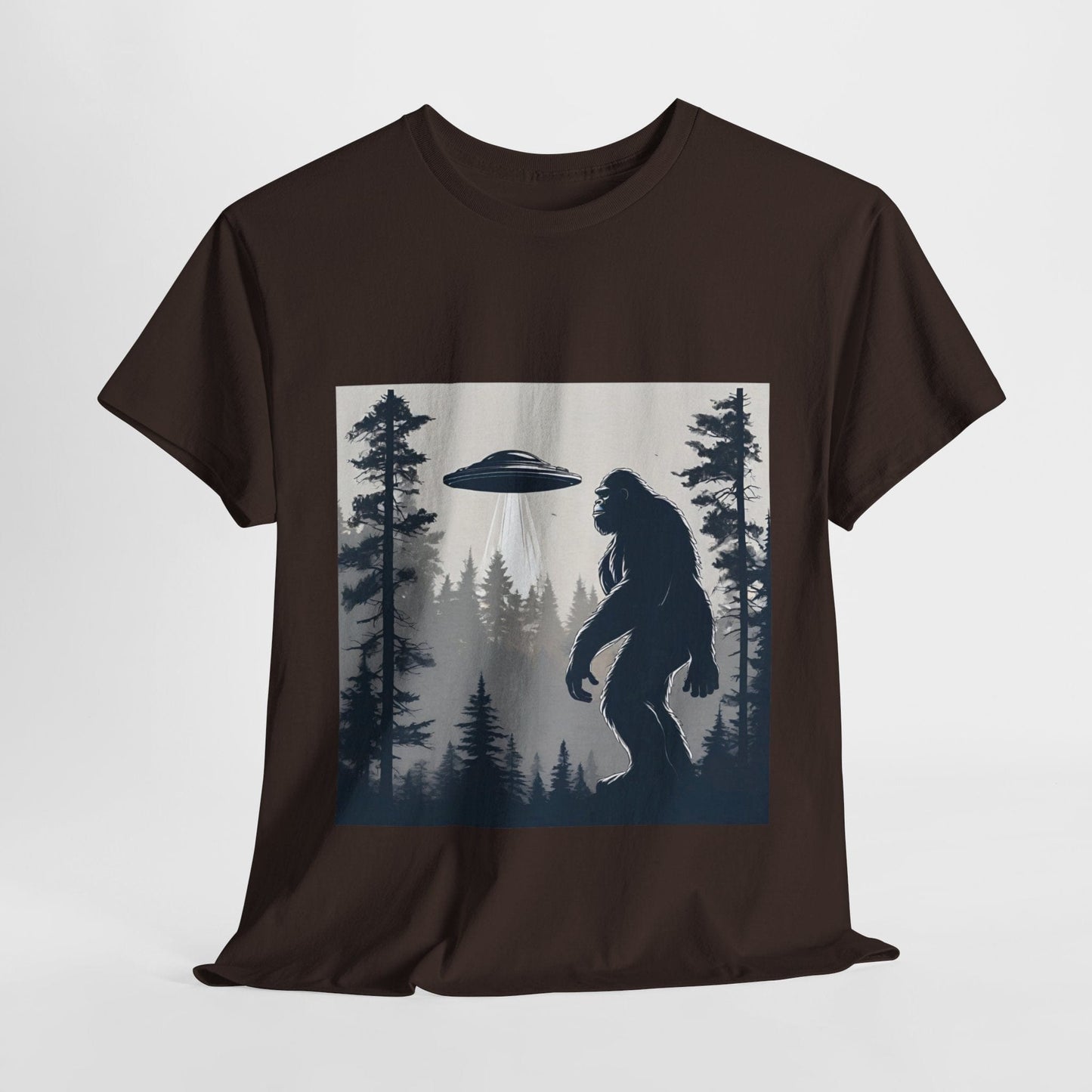 Sasquatch rencontre Bigfoot et OVNI - T-shirt de sport Flashlander