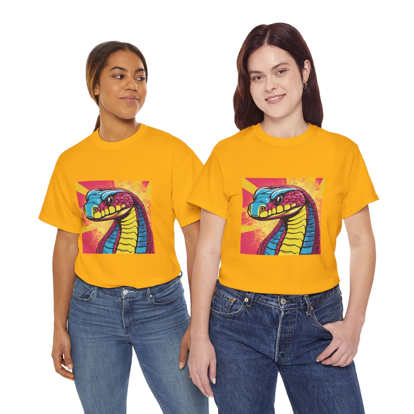 Cobra Snake Pop Art - Flashlander Gym Shirt