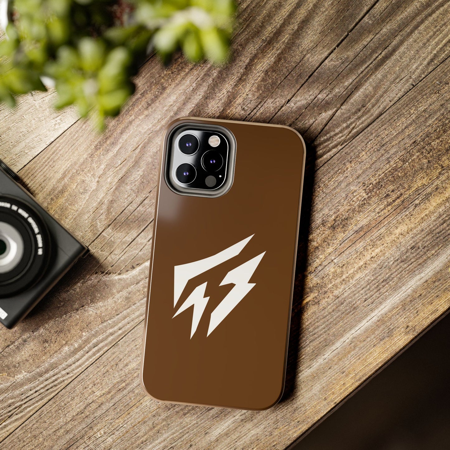 Flashlander Thunders Tough Phone Cases for all Iphone and Samsung Galaxy Brown