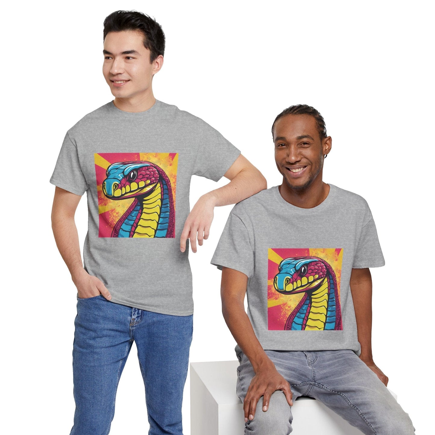 Cobra Snake Pop Art - Flashlander Gym Shirt