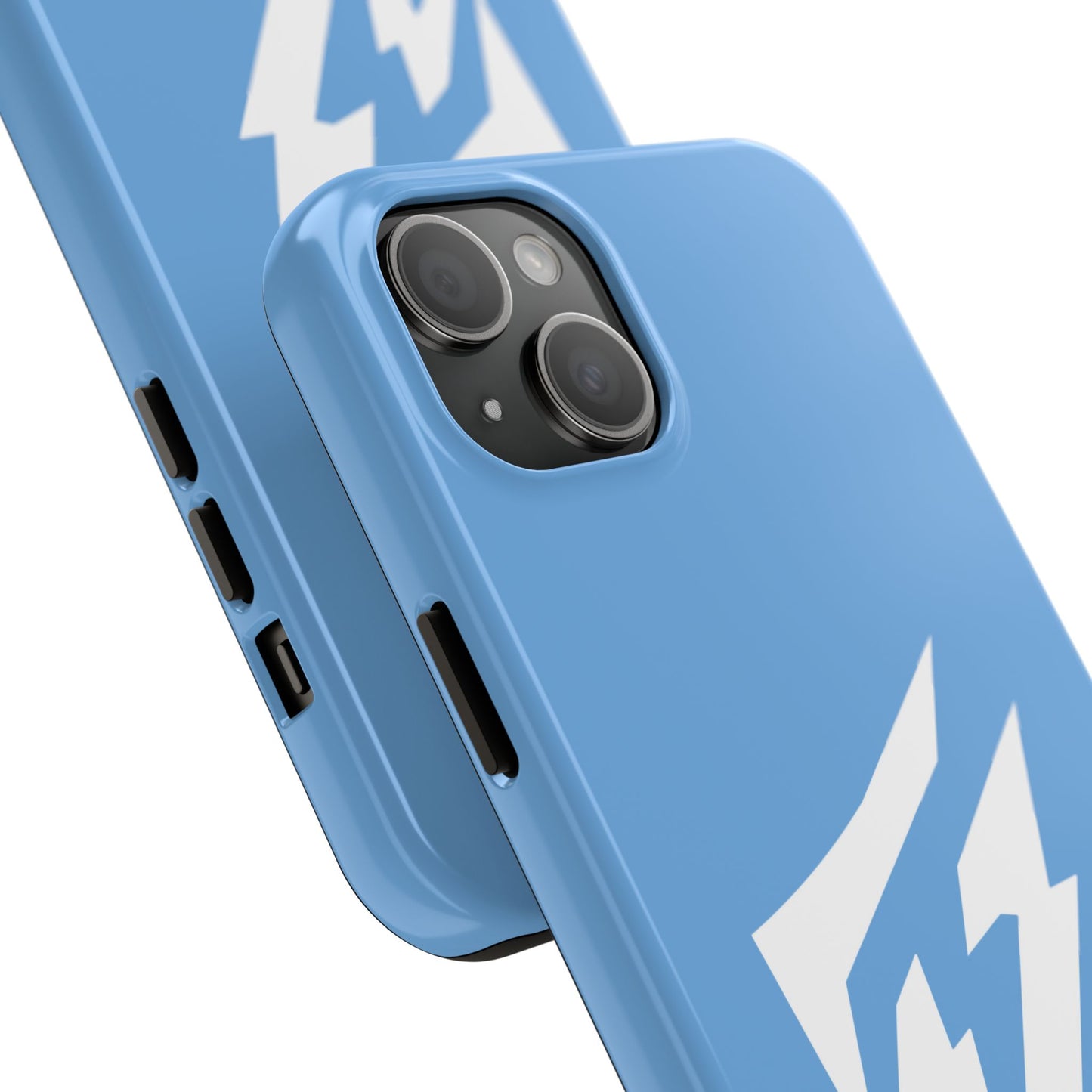 Flashlander Thunders Tough Phone Cases for all Iphone and Samsung Galaxy Light Blue