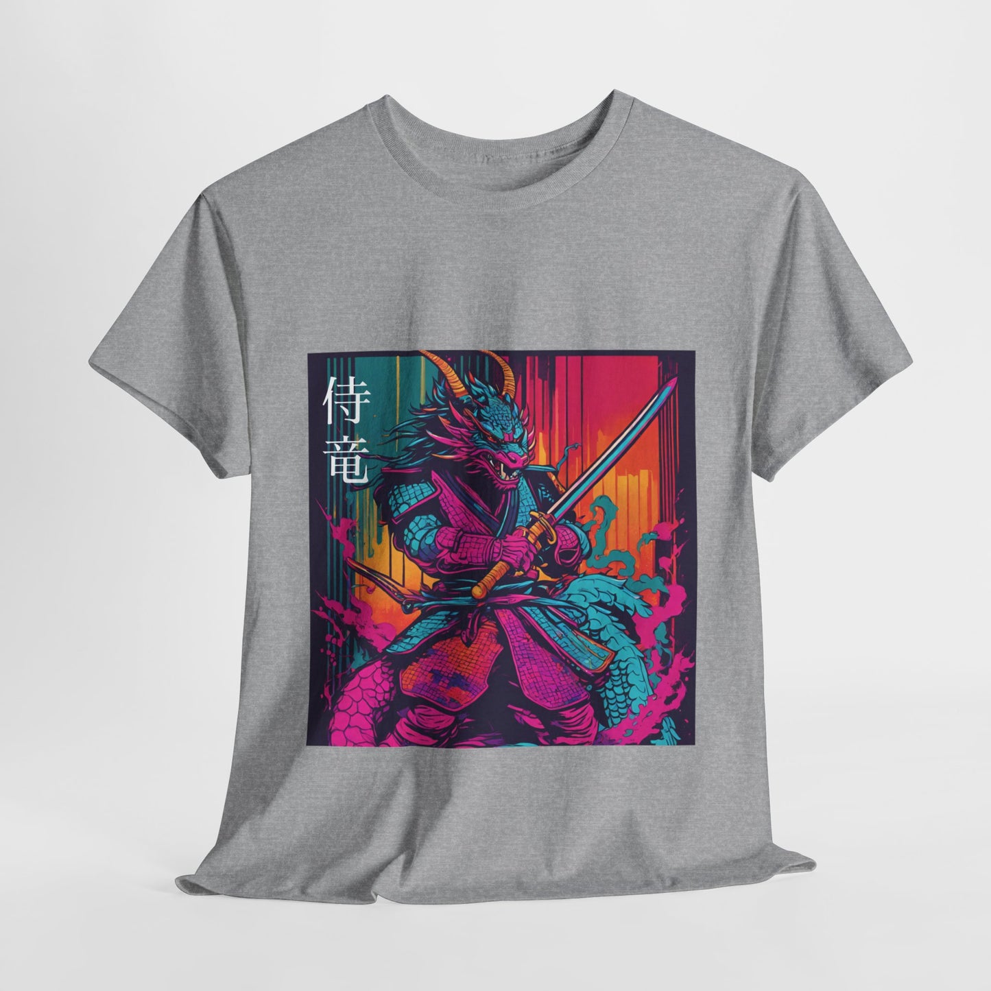 Dragon Samurai Pop Art - Flashlander Gym Shirt