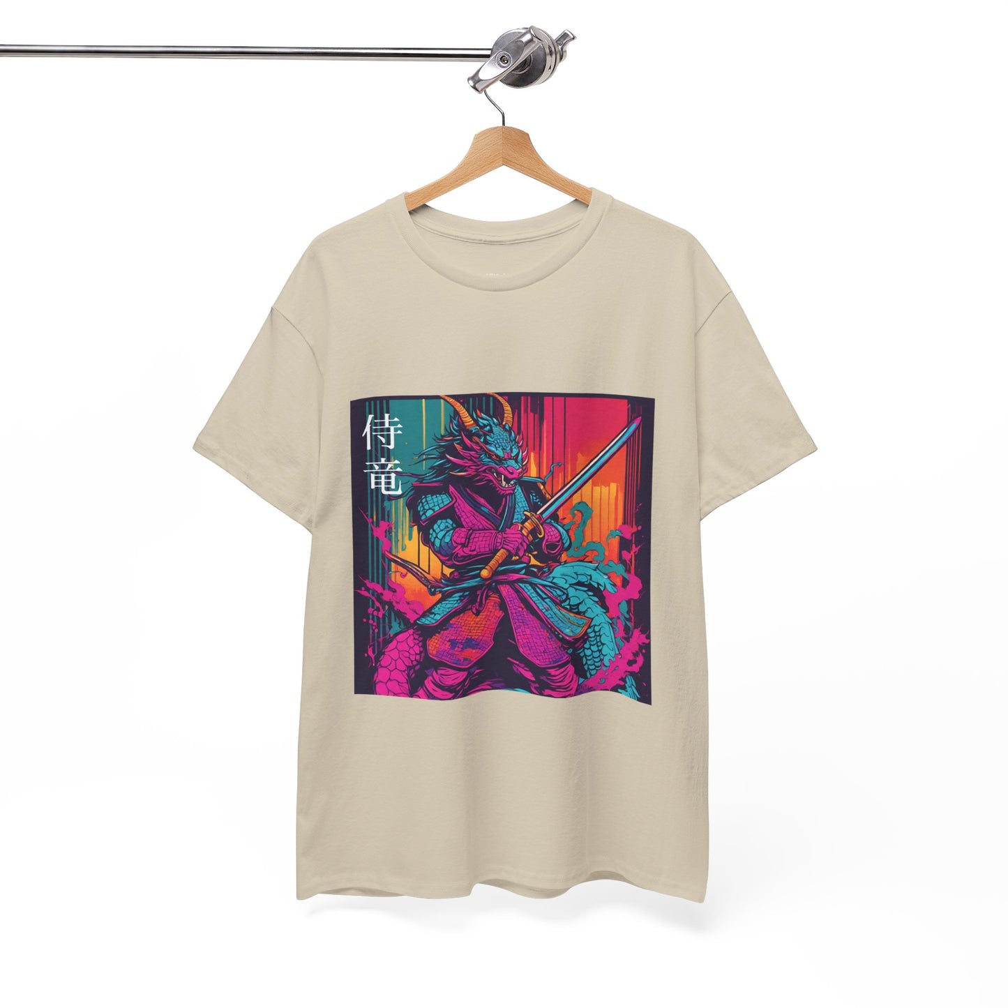 Dragon Samurai Pop Art - Flashlander Gym Shirt