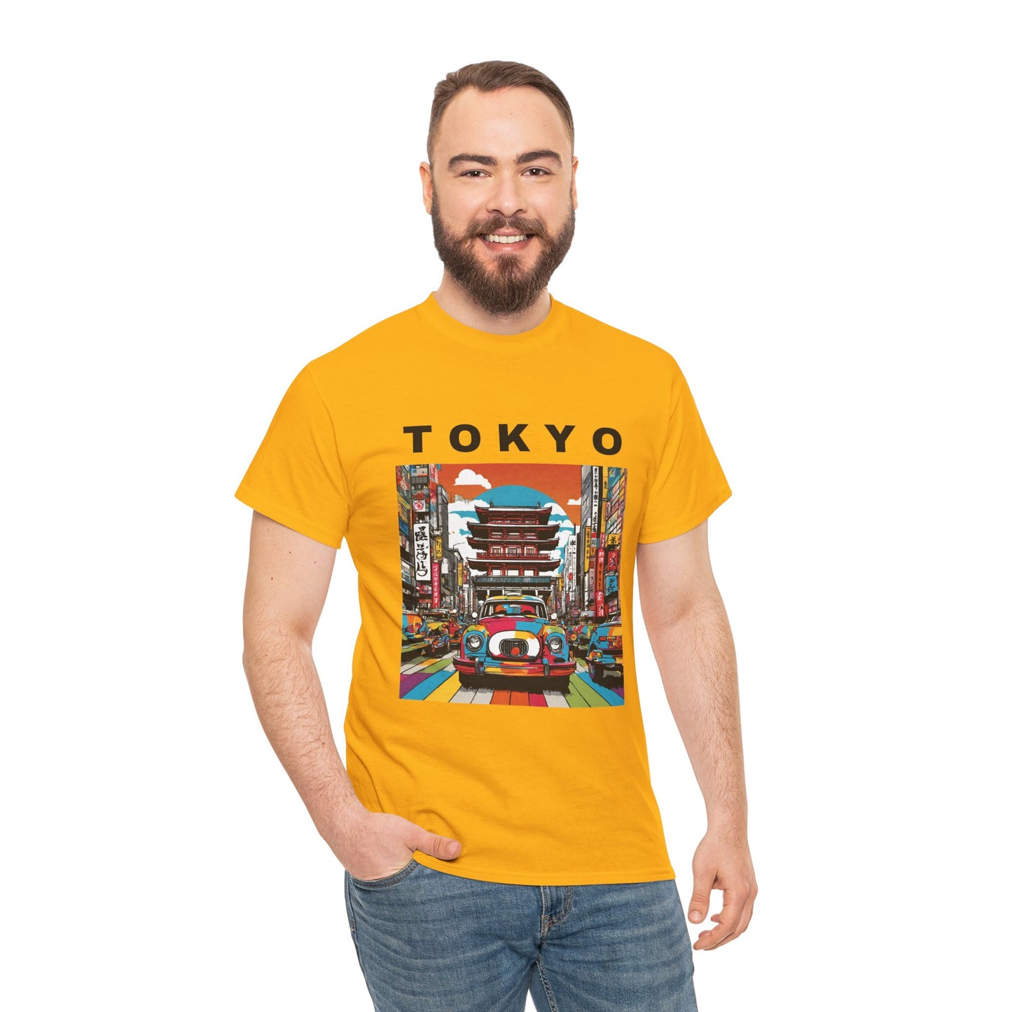 Tokyo Vintage Street Art Pop - Flashlander Gym Shirt