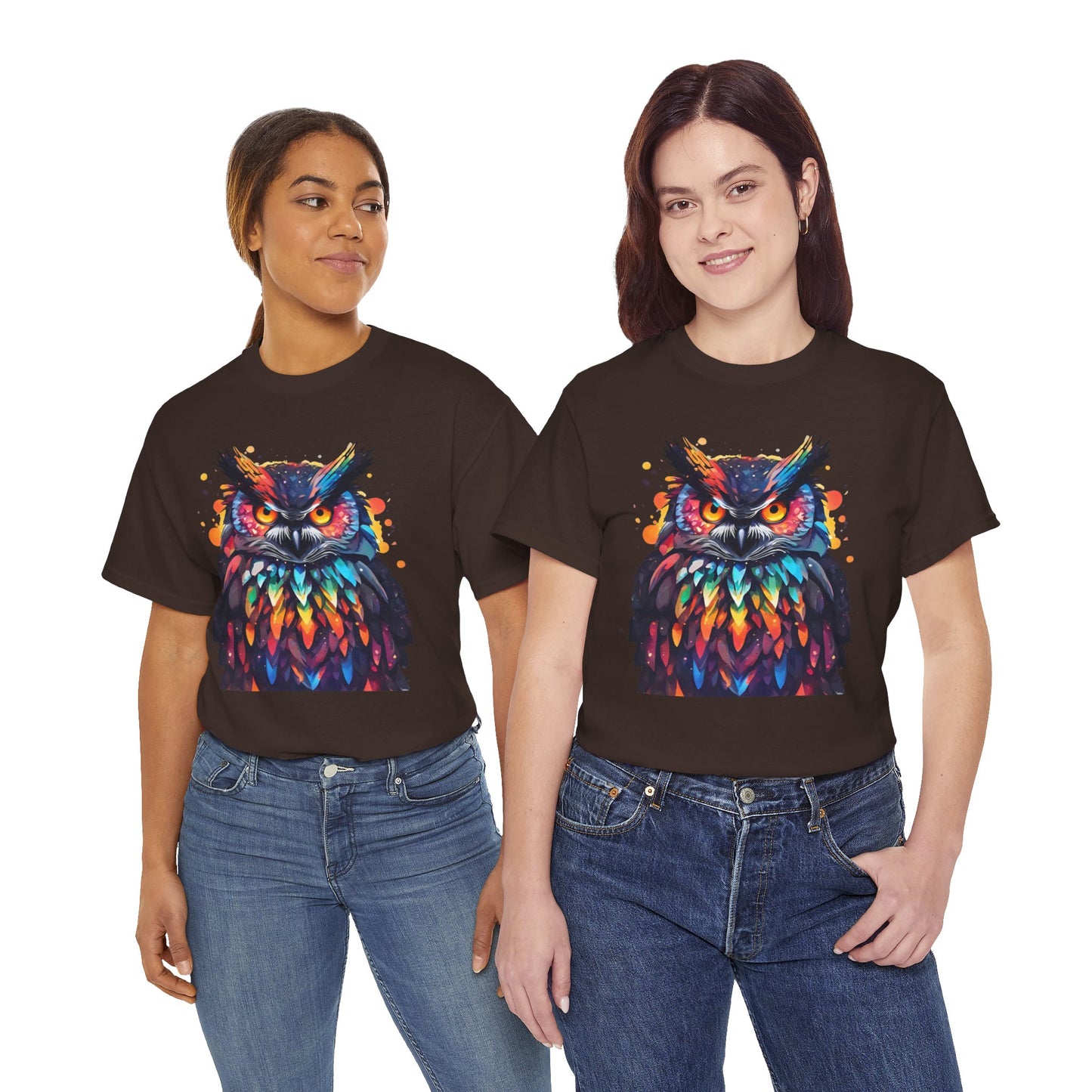 Owl Feathered Symphony Flashlander Gym Shirt