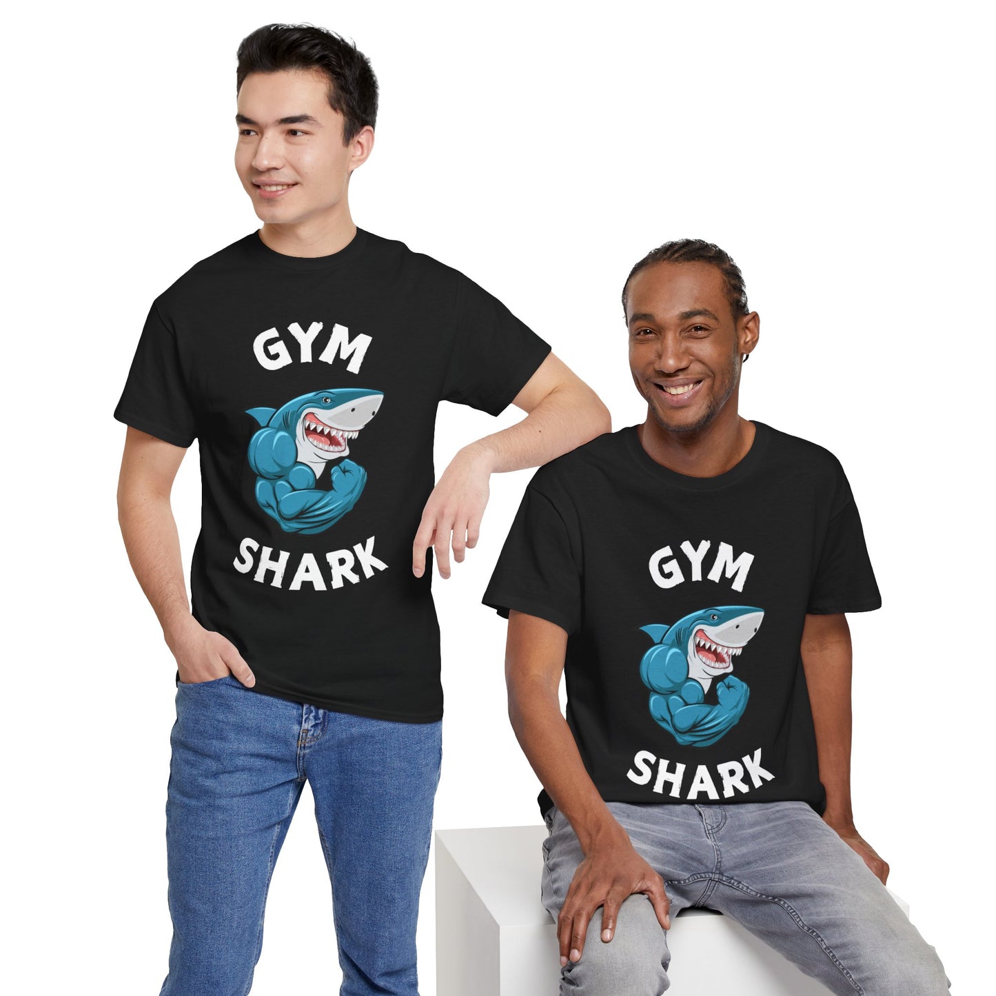 Muscle Gym Shark Bodybuilder Shirt - Flashlander