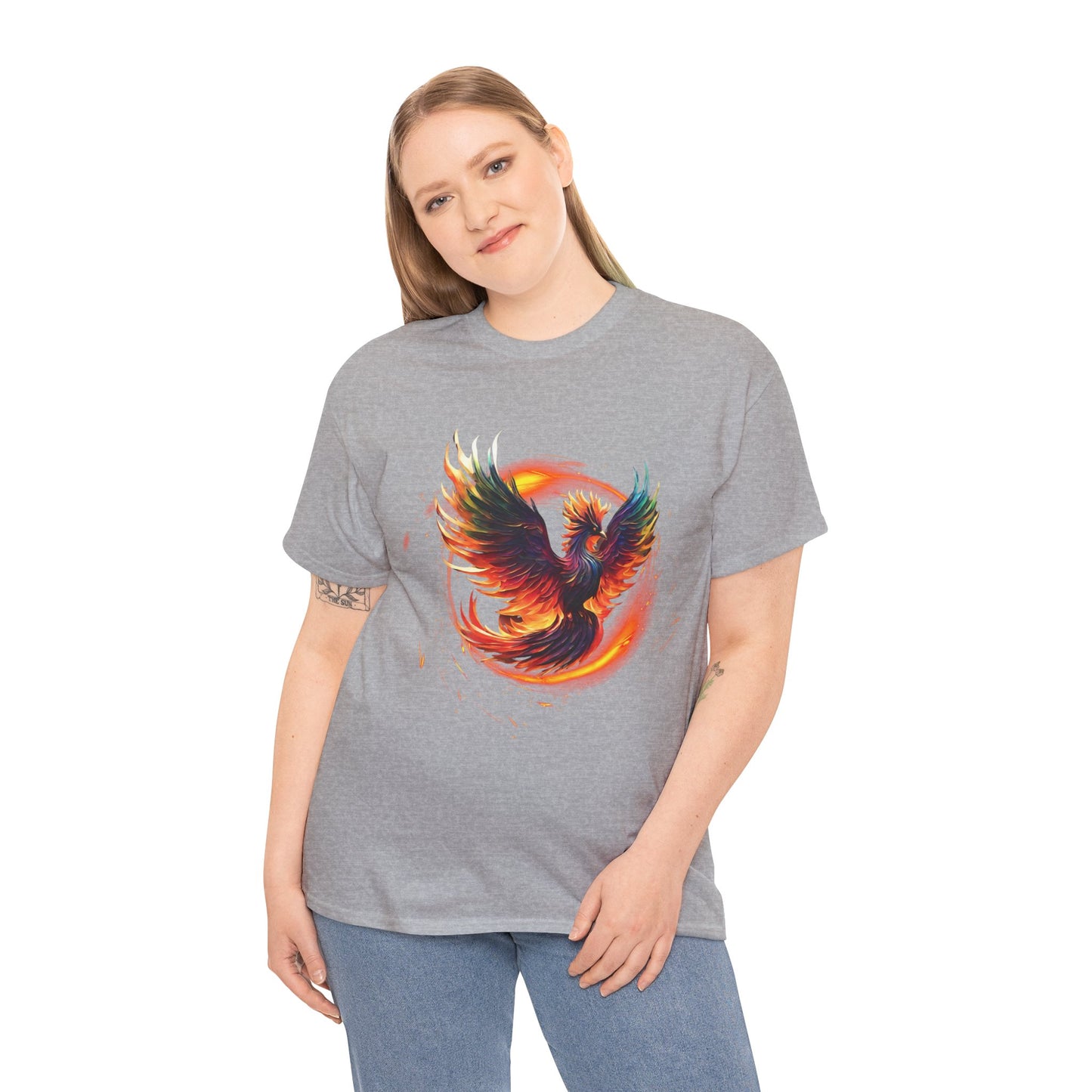 Phoenix Rising from Ashes Flashlander Gym Shirt