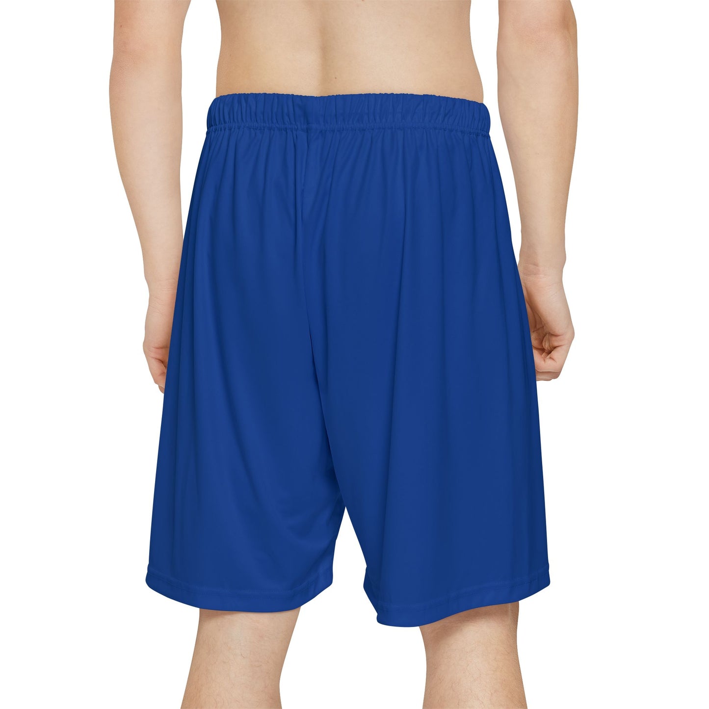 Flashlander ALG Performance Men’s Sports Shorts (AOP) Dark Blue Navy