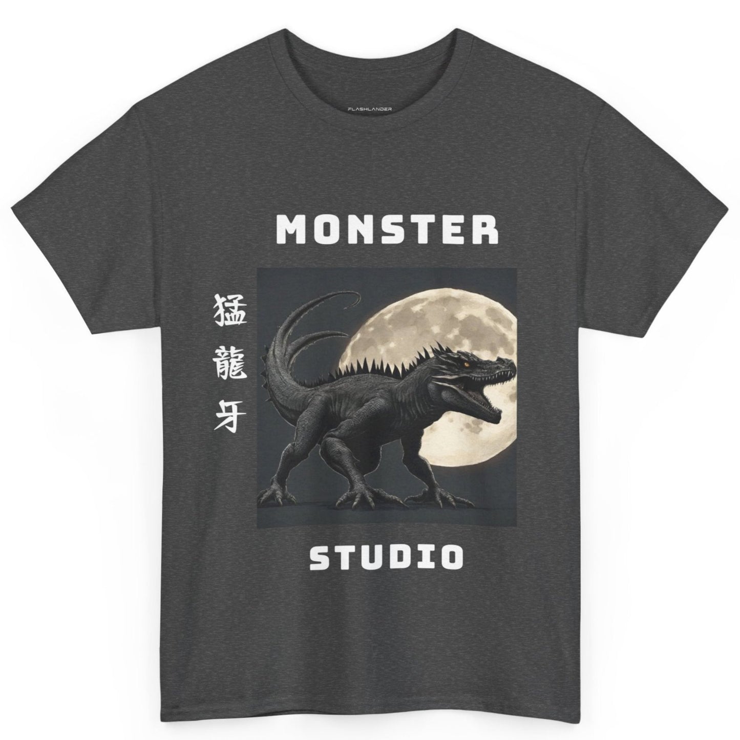 Vintage Monster Studio Japanese Custom Name - Flashlander Gym Shirt