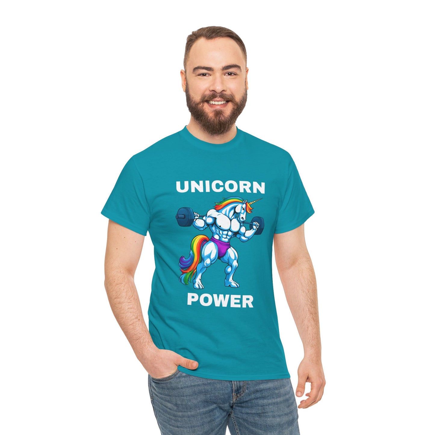 Muscle Unicorn Power  - Flashlander Gym Shirt