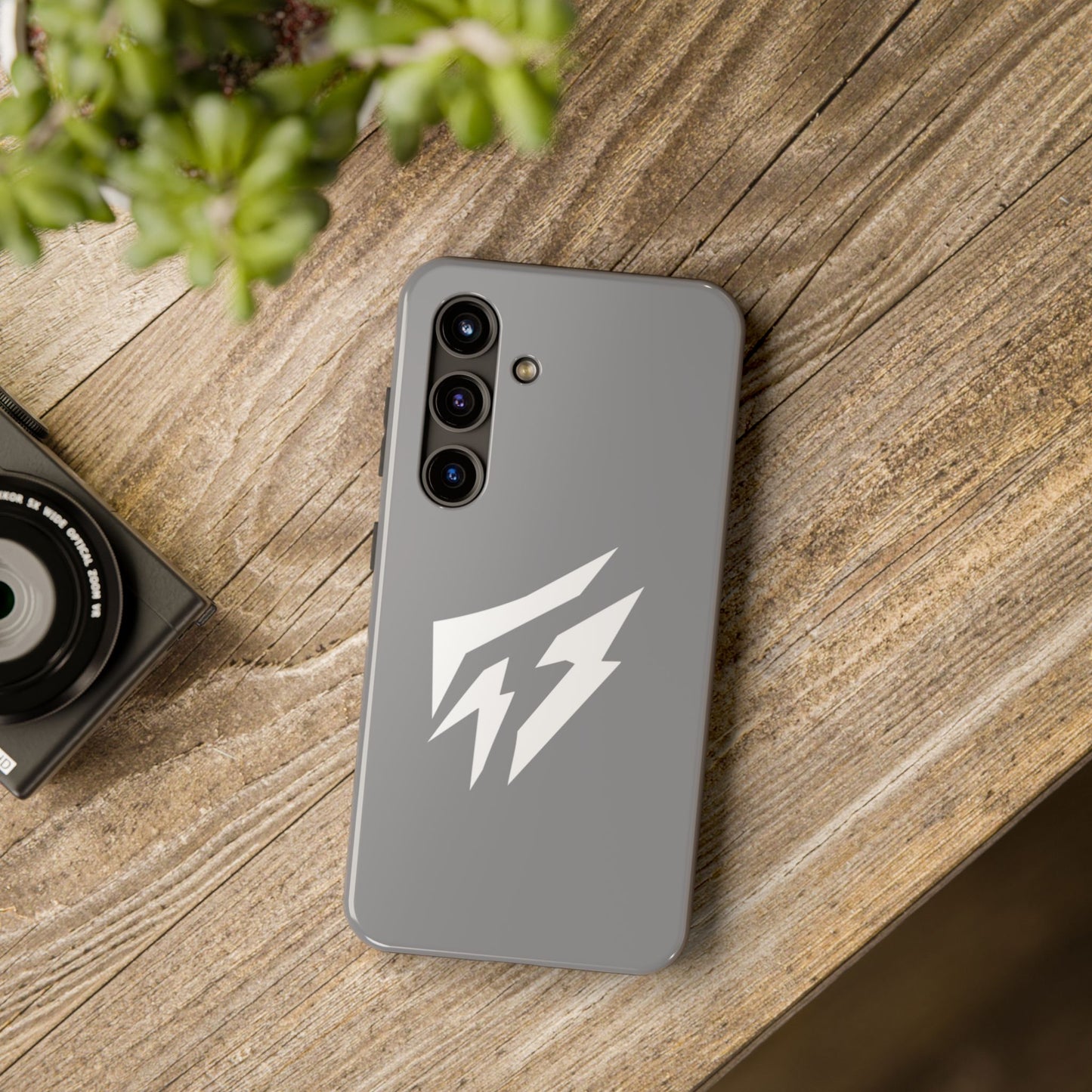 Flashlander Thunders Tough Phone Cases for all Iphone and Samsung Galaxy Grey