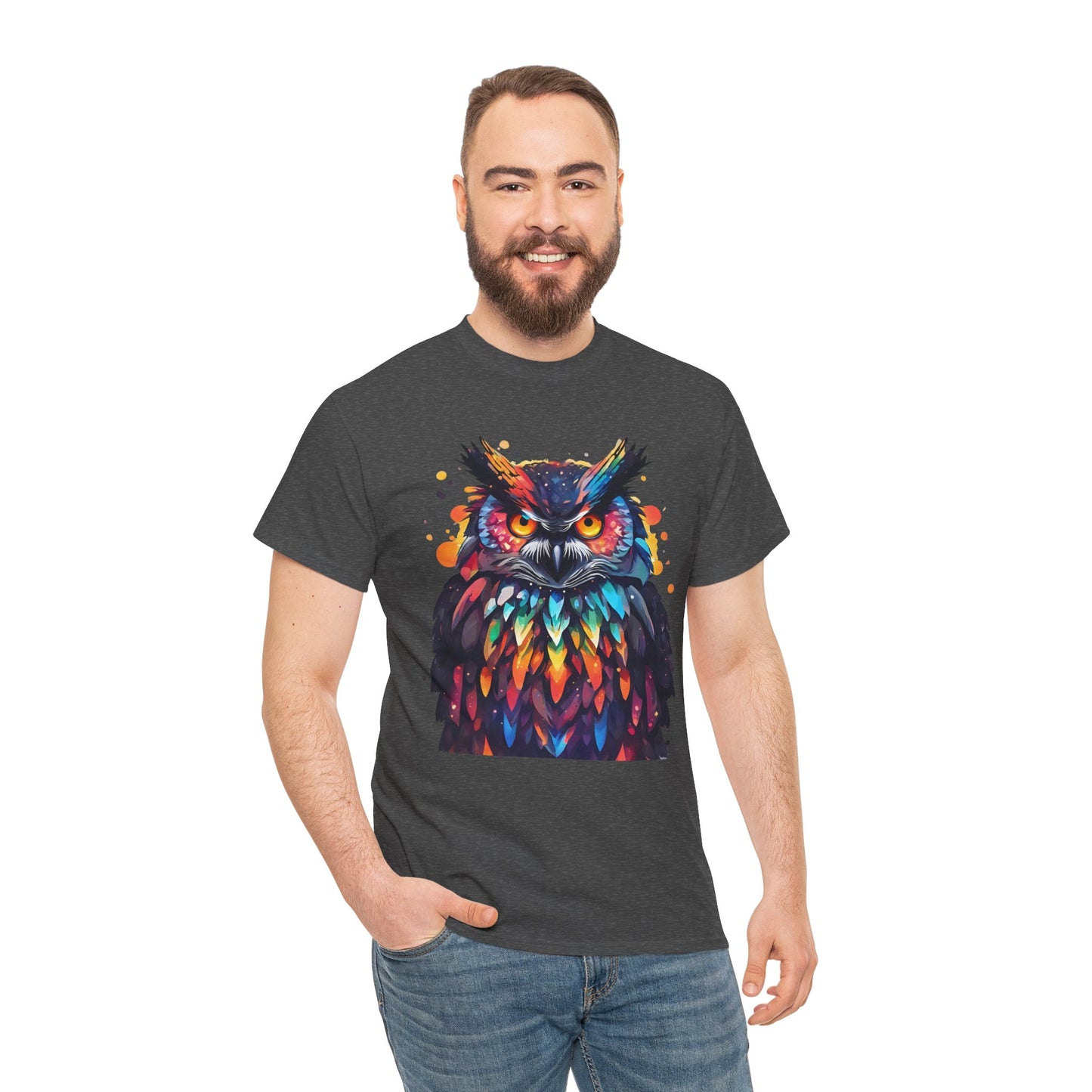 Owl Feathered Symphony Flashlander Gym Shirt