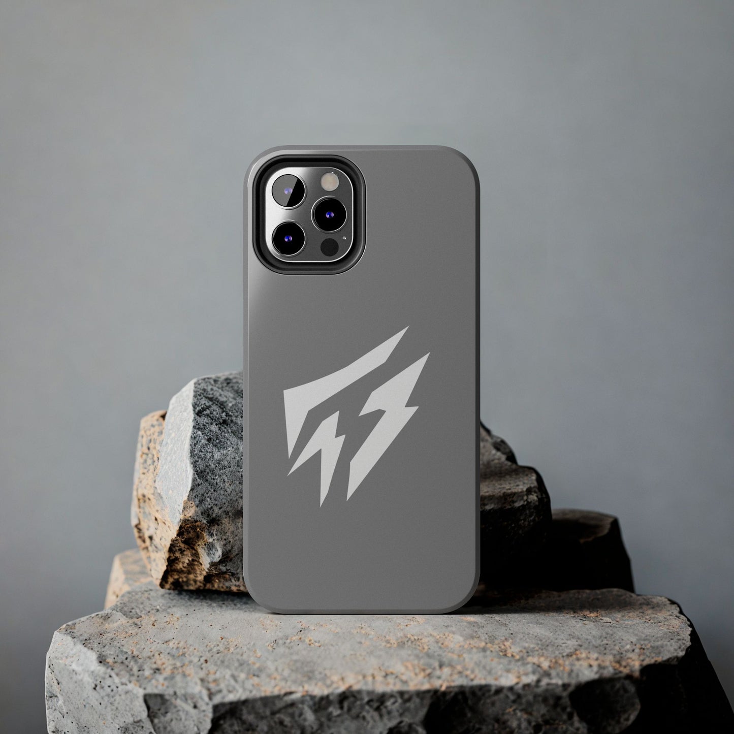 Flashlander Thunders Tough Phone Cases for all Iphone and Samsung Galaxy Grey