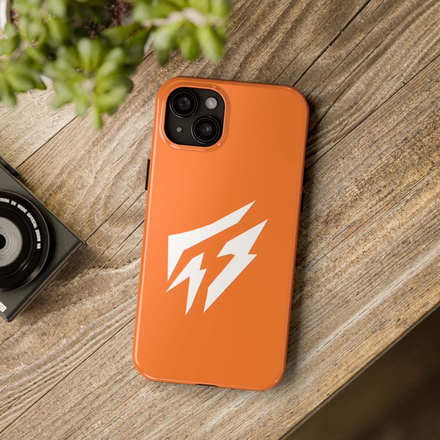 Flashlander Thunders Tough Phone Cases for all Iphone and Samsung Galaxy Crusta Orange