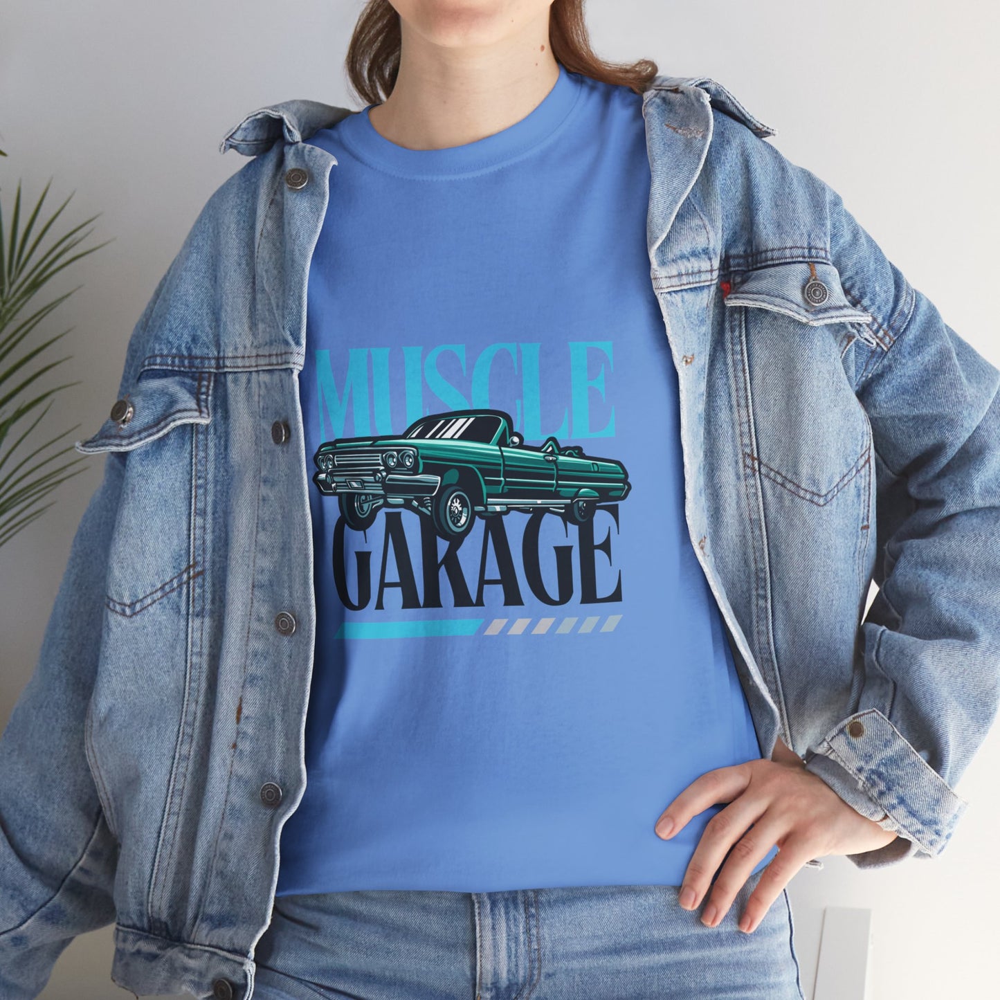 Garage de voitures vintage Muscle - T-shirt de sport Flashlander