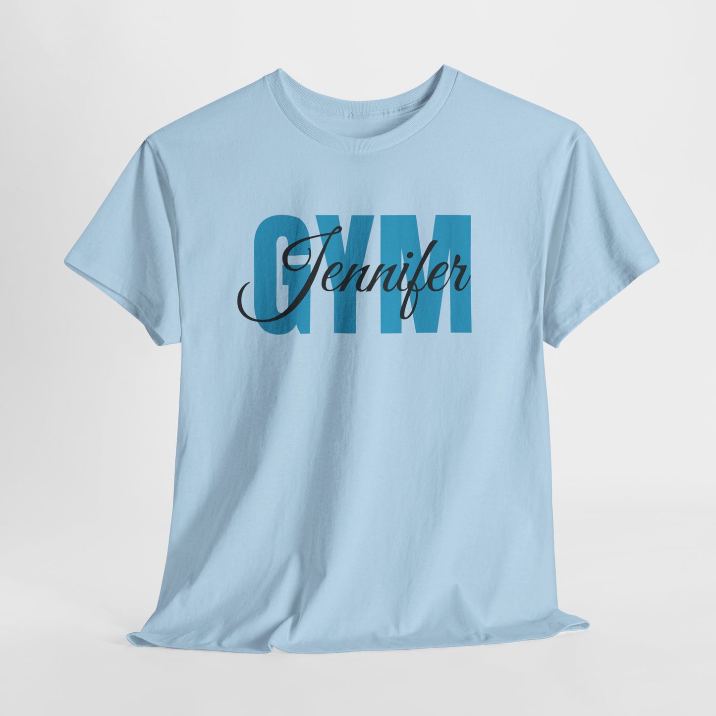 Personalized Gym Shirt, Gym Shirt, Fitness Shirt, Short Sleeve, Gift, Custom Name Gym, Logo, Your Own Text, Workout, Exercise, Gymnastics