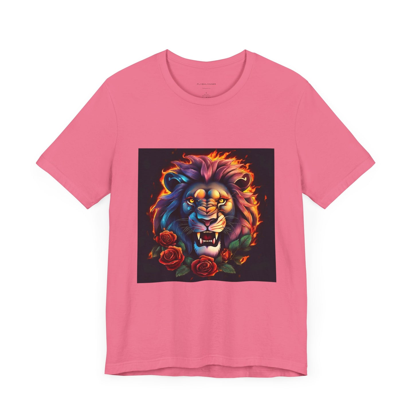 Brave Lion Flames Flashlander Gym Shirt