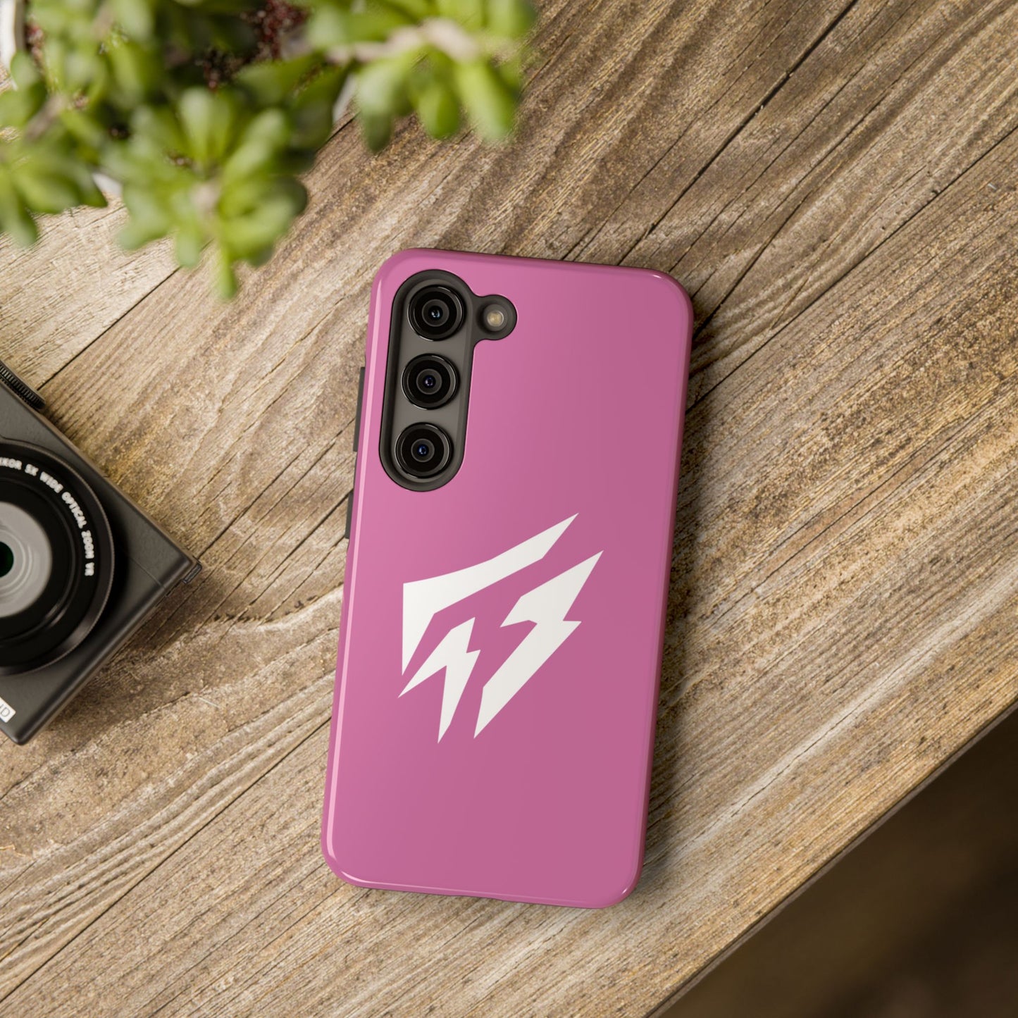 Flashlander Thunders Tough Phone Cases for all Iphone and Samsung Galaxy Light Pink