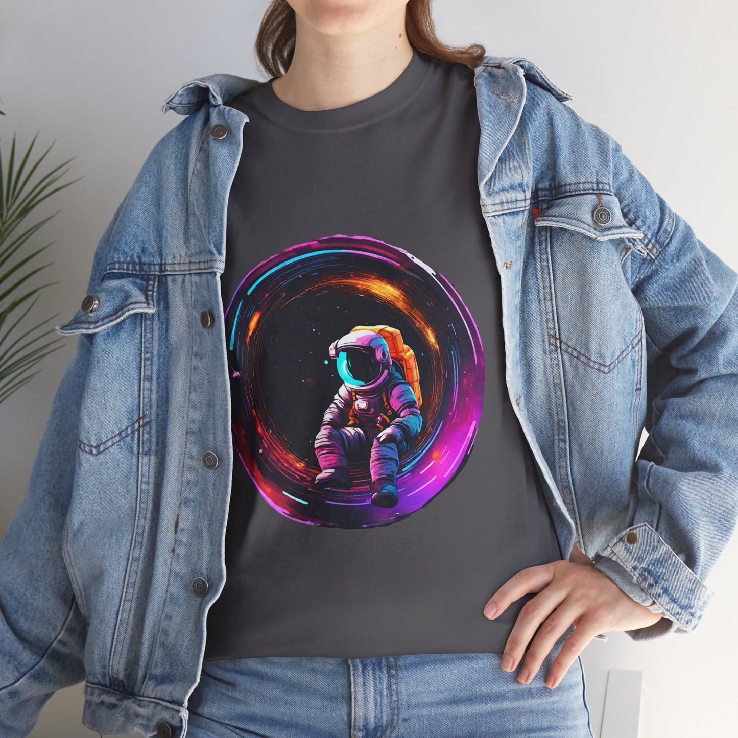 Astronaut's Black Hole Flashlander Gym Shirt