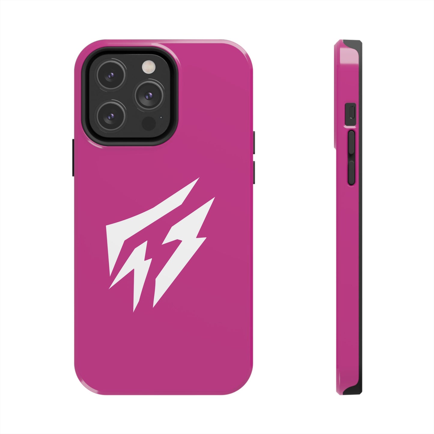 Flashlander Thunders Tough Phone Cases for all Iphone and Samsung Galaxy Dark Pink