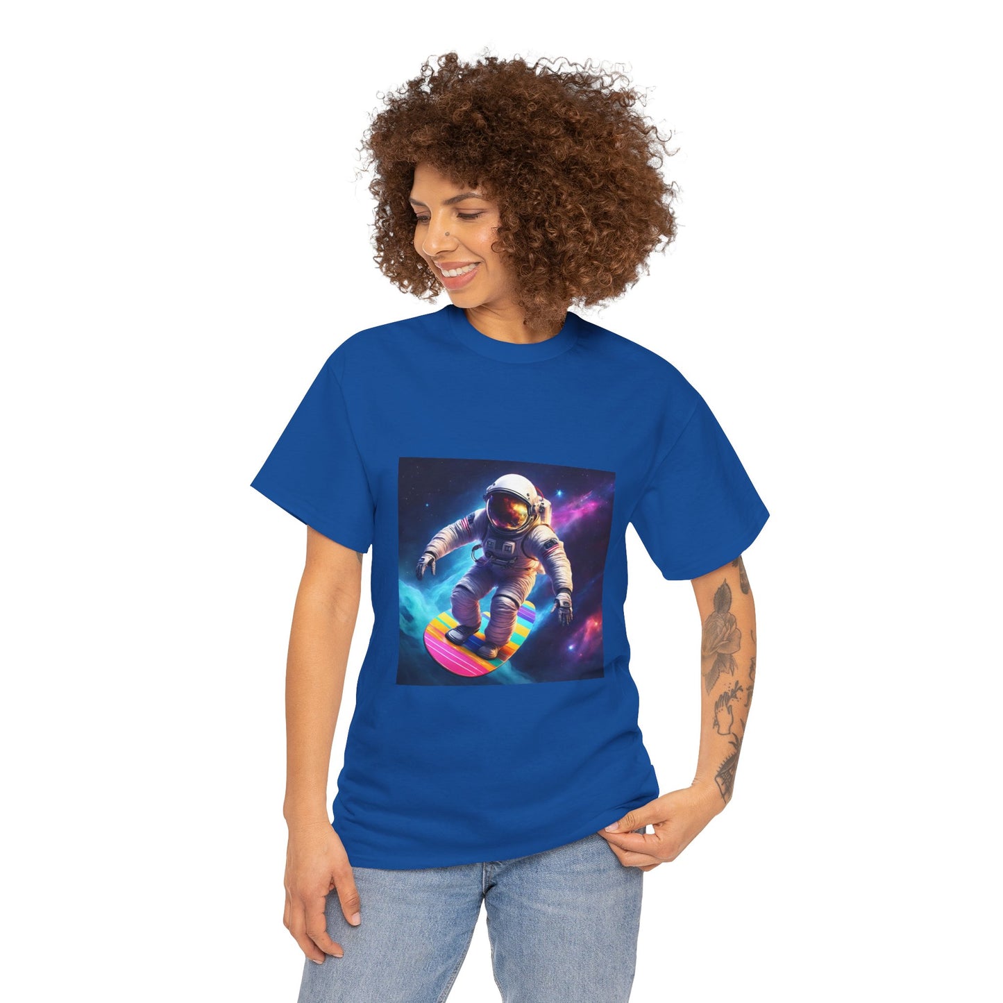 Astronaut Space Surfing - Flashlander Gym Shirt